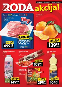 Roda Black Friday - pregled Roda kataloga - važi od 27.11.2025