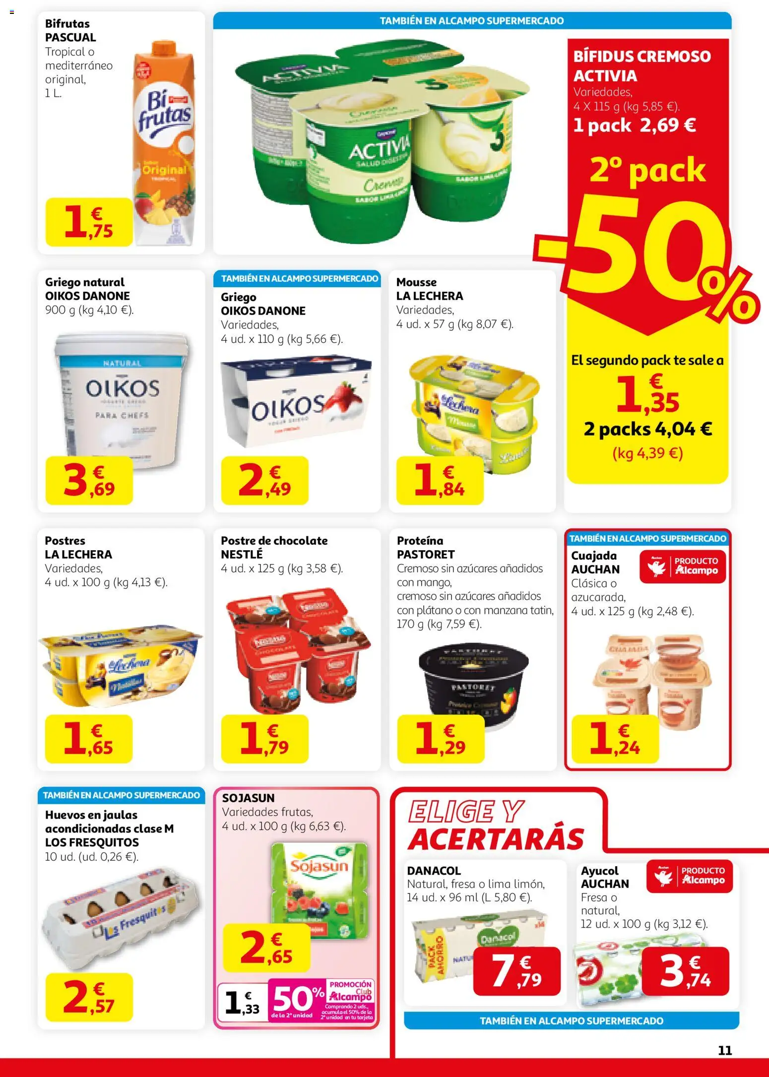 Alcampo - Especial Cafés, chocolates e infusiones │ válido desde el 12.02.2026 | Página: 11 | Productos: Lima, Huevos, Manzana, Té