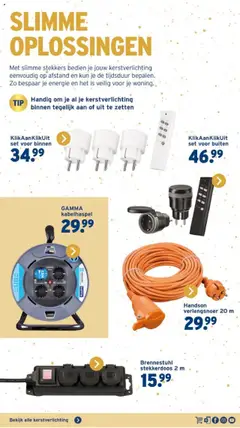 GAMMA - Kerstspecial - Voorbeeld van een folder van GAMMA, geldig van 29.09.2025 | Pagina: 12