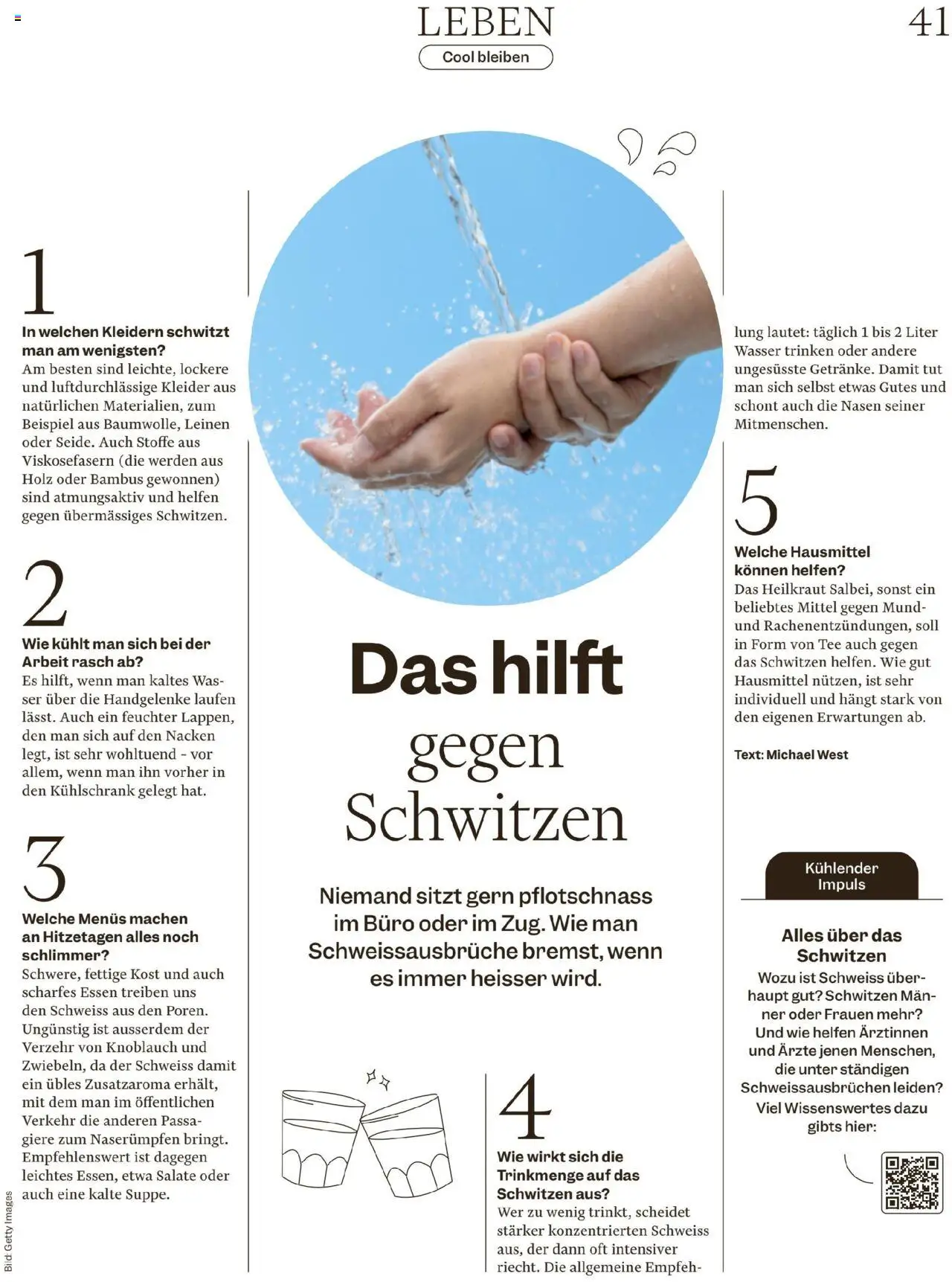 Migros Magazin ab 23.06.2025 | Seite: 41 | Produkte: Kleider, Tee, Knoblauch, Kühlschrank