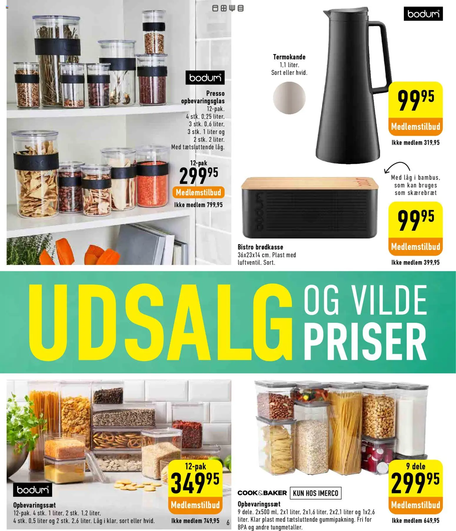 Imerco tilbudsavis – gyldig fra 02.01.2026 | Side: 6 | Produkter: Skærebræt, Søm