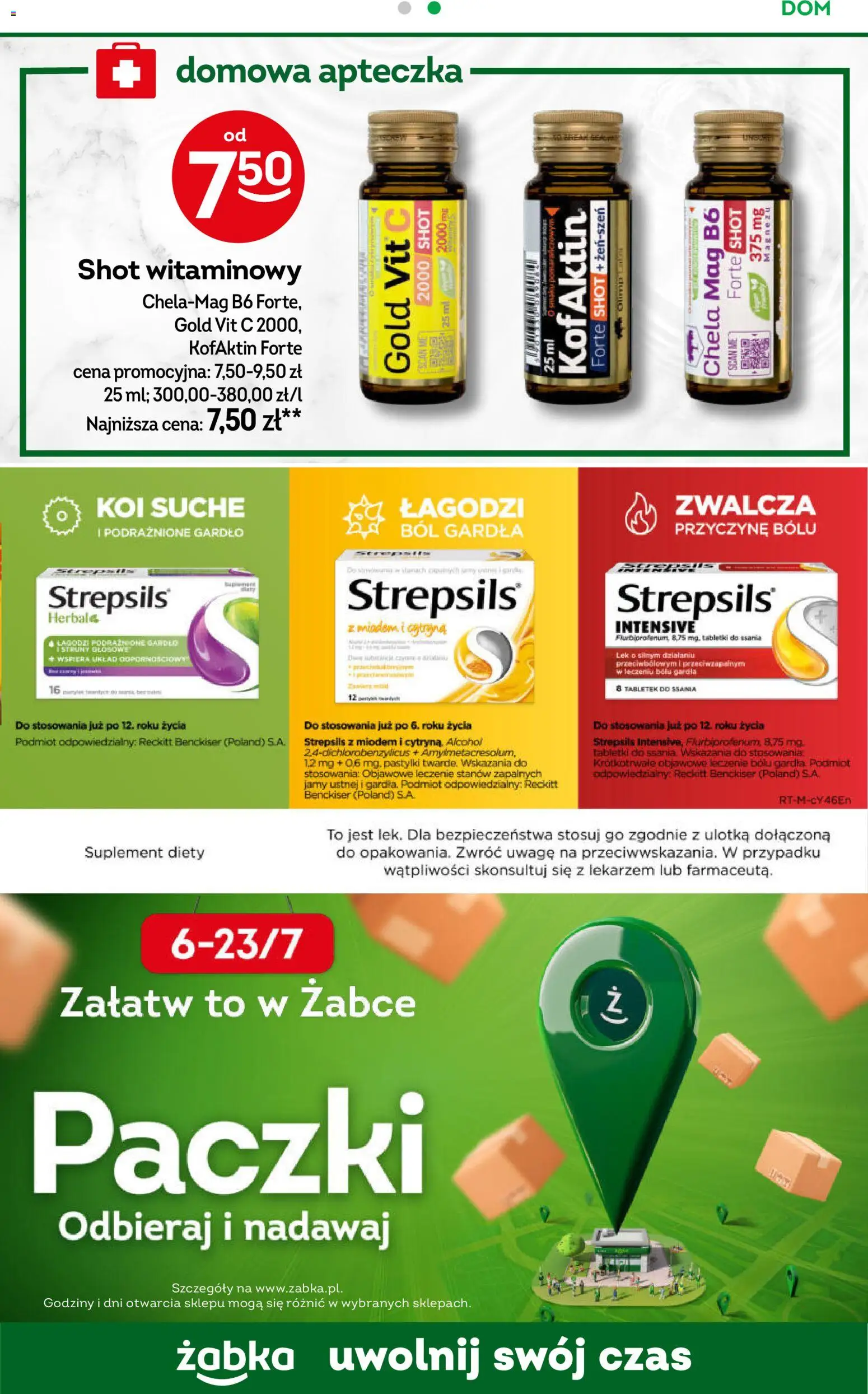 Żabka Black Friday od 19.11.2025 | Strona: 69 | Produkty: Cytryna, Pączki, Strepsils