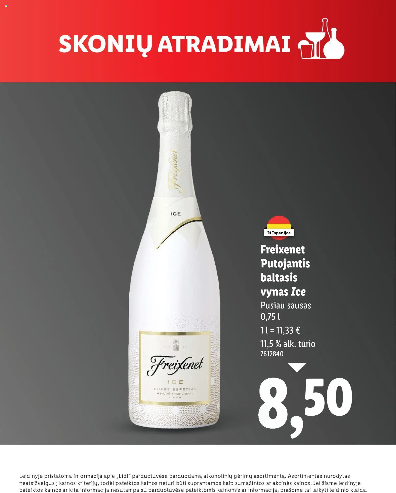 LIDL akcijos nuo 07.12.2025 | Puslapis: 9 | Prekių: Vynas