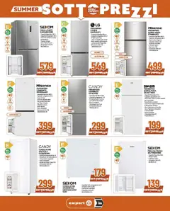Volantino Ipercoop del 17.07.2025 | Pagina: 7 | Prodotti: Freezer, Congelatore, Tavolo, Frigorifero combinato