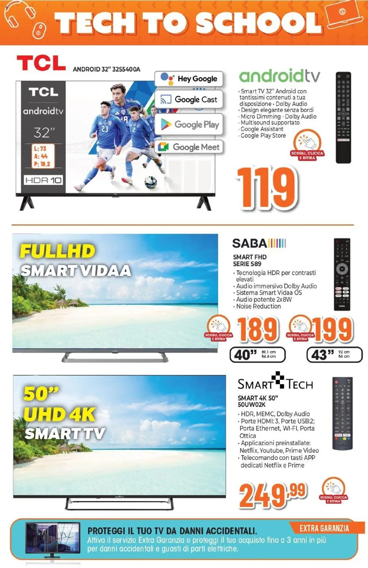 Volantino Expert del 14.08.2025 | Pagina: 13 | Prodotti: smart TV, TV, Video, Audio
