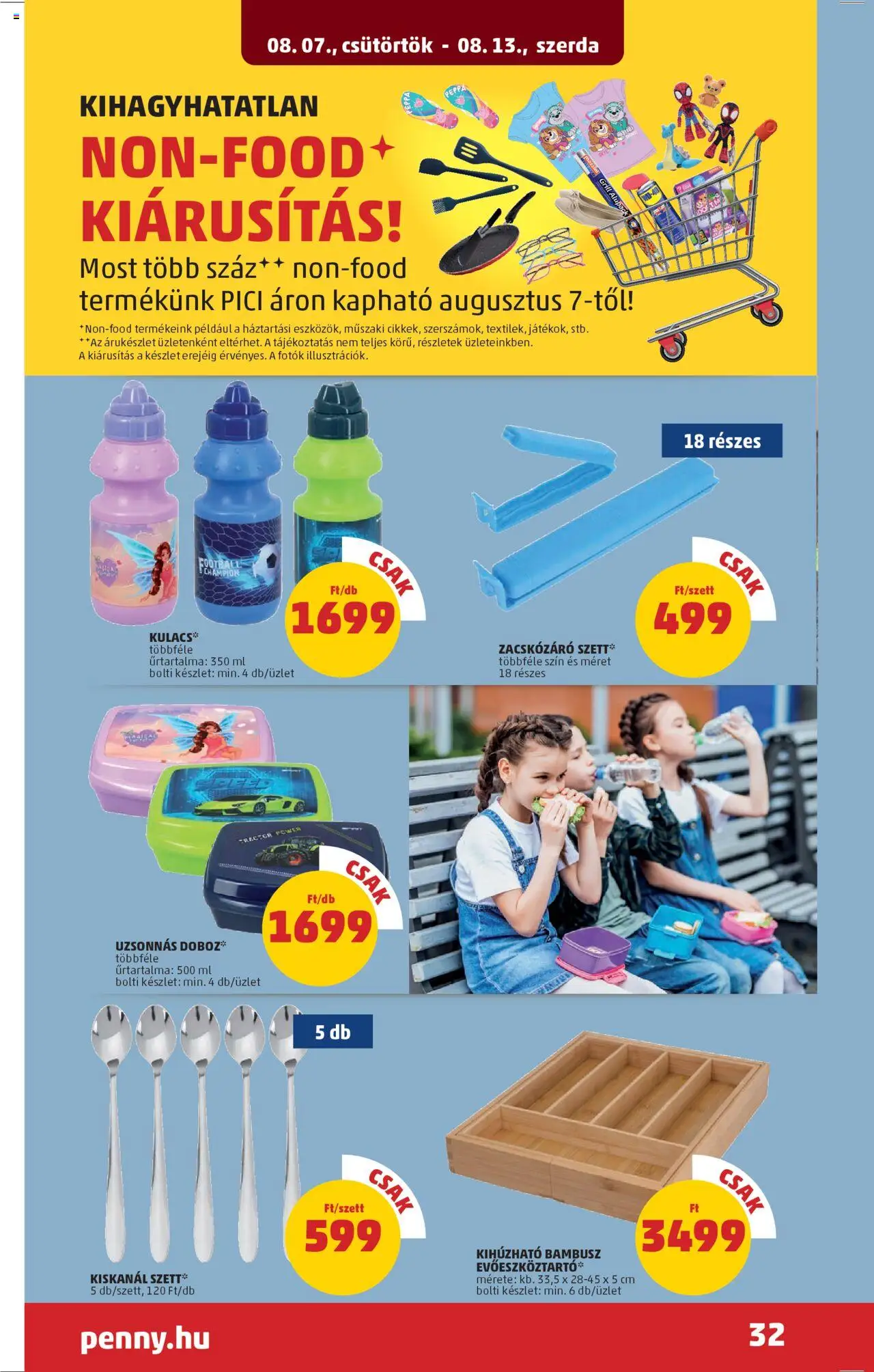 PENNY akciós ujság - amely érvényes a következő dátumtól: 07.08.2025 | Oldal: 37 | Termékek: Grill, Doboz