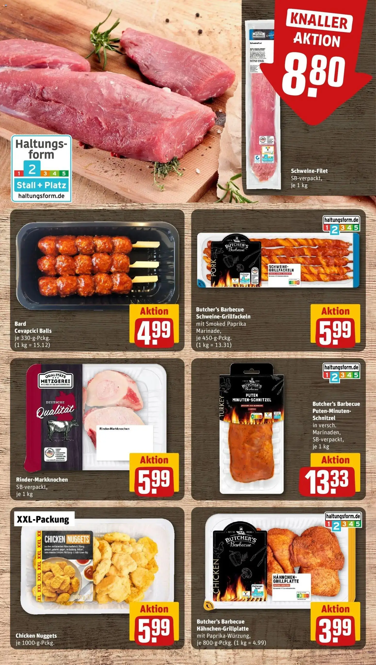 Rewe Prospekt Rommerskirchen	 – gültig ab 12.04.2026 | Seite: 6 | Produkte: Hahnchen, Schnitzel, Schweinefilet, Paprika