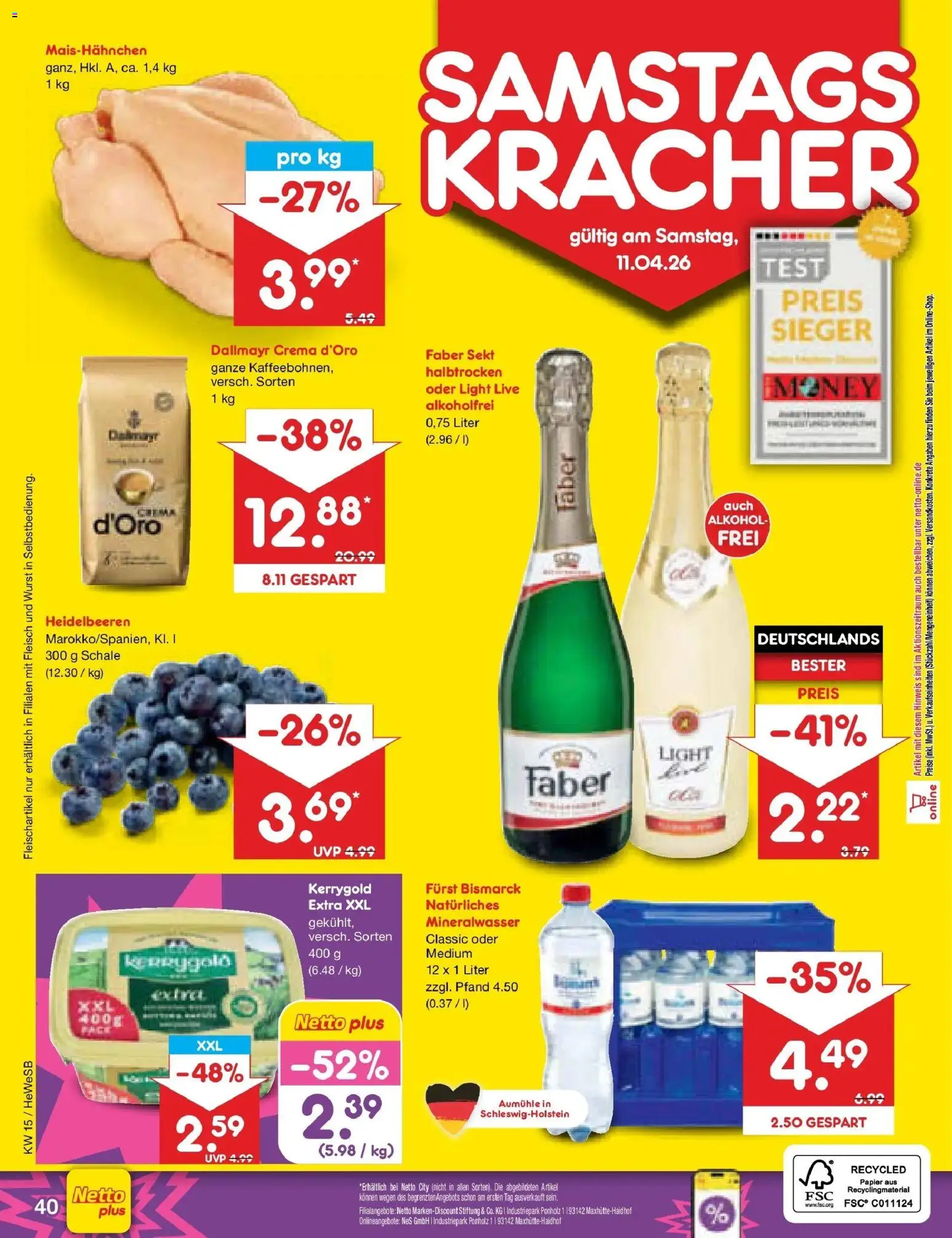 Netto Marken-Discount Prospekt Hamburg	 – gültig ab 05.04.2026 | Seite: 52
