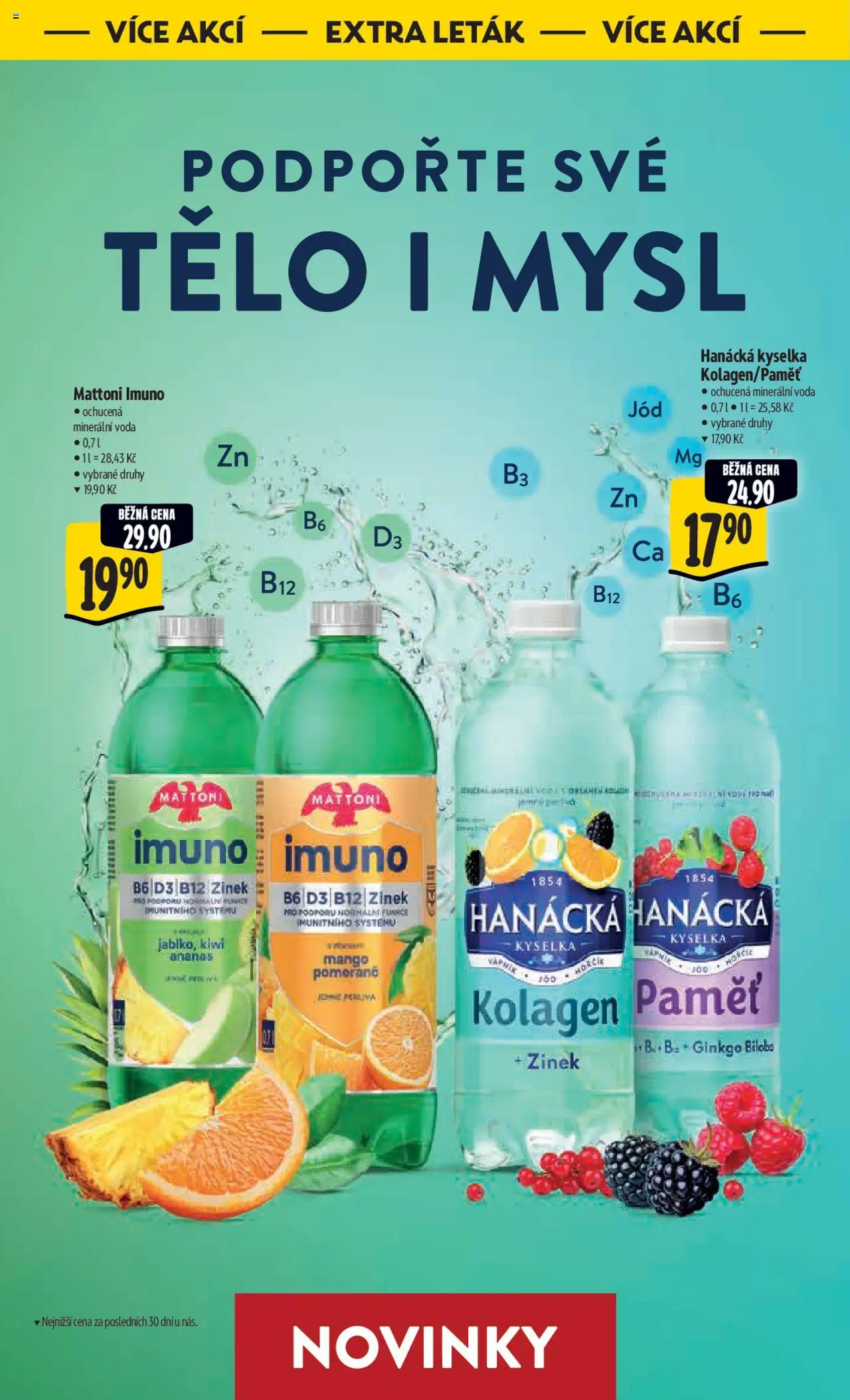 Albert leták - Hypermarket od 20.08.2025 | Strana: 50 | Produkty: Mango, Voda, Ananas, Kolagen