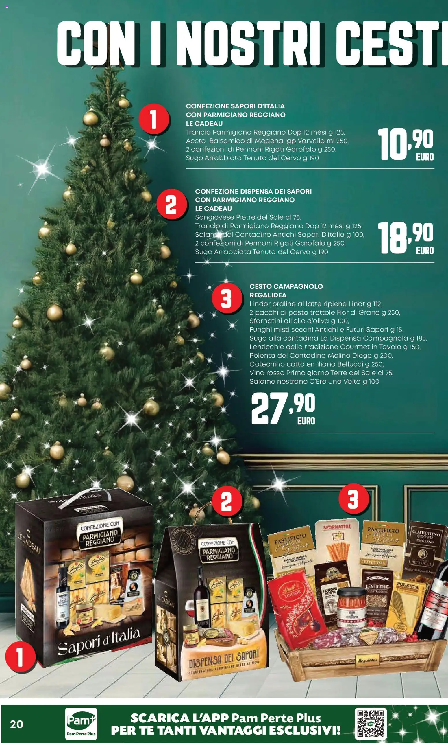 Volantino Panorama del 20.11.2025 | Pagina: 20 | Prodotti: Sale, Vino, Pasta, Parmigiano