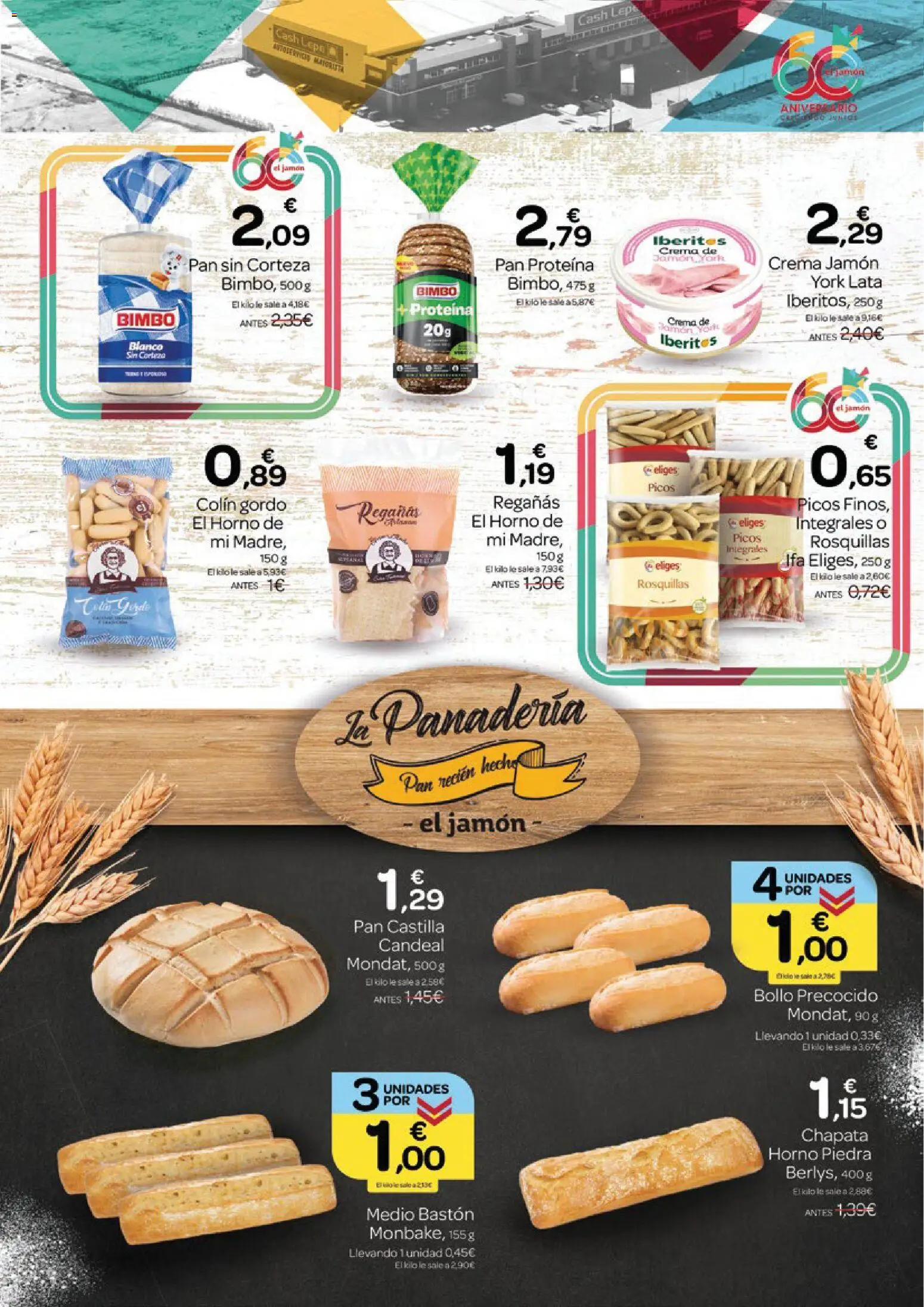 Supermercados El Jamón folleto │ válido desde el 23.04.2026 | Página: 21 | Productos: El horno, Jamón, Bastón, Horno