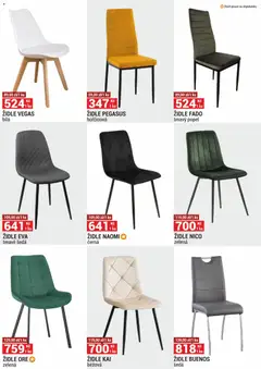 Náhled letáku Merkury Market leták od 01.11.2025 | Strana: 9 | Produkty: Židle