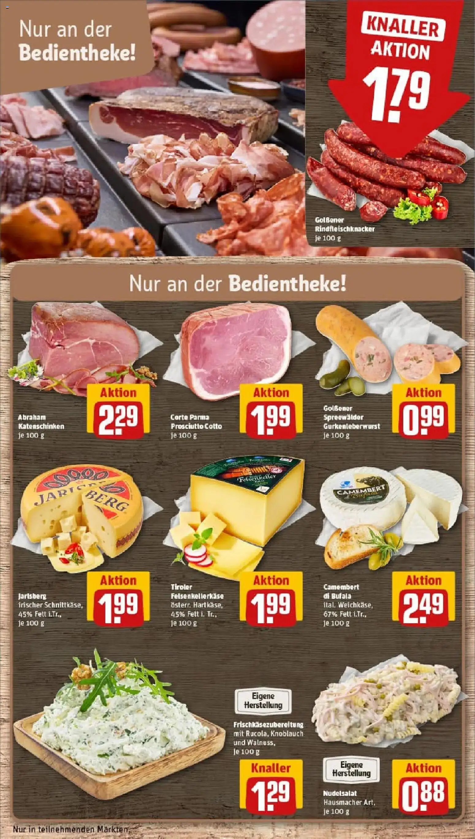 Rewe prospekt Berlin / Reinickendorf	 – gültig ab 18.01.2026 | Seite: 13 | Produkte: Knoblauch, Pasta