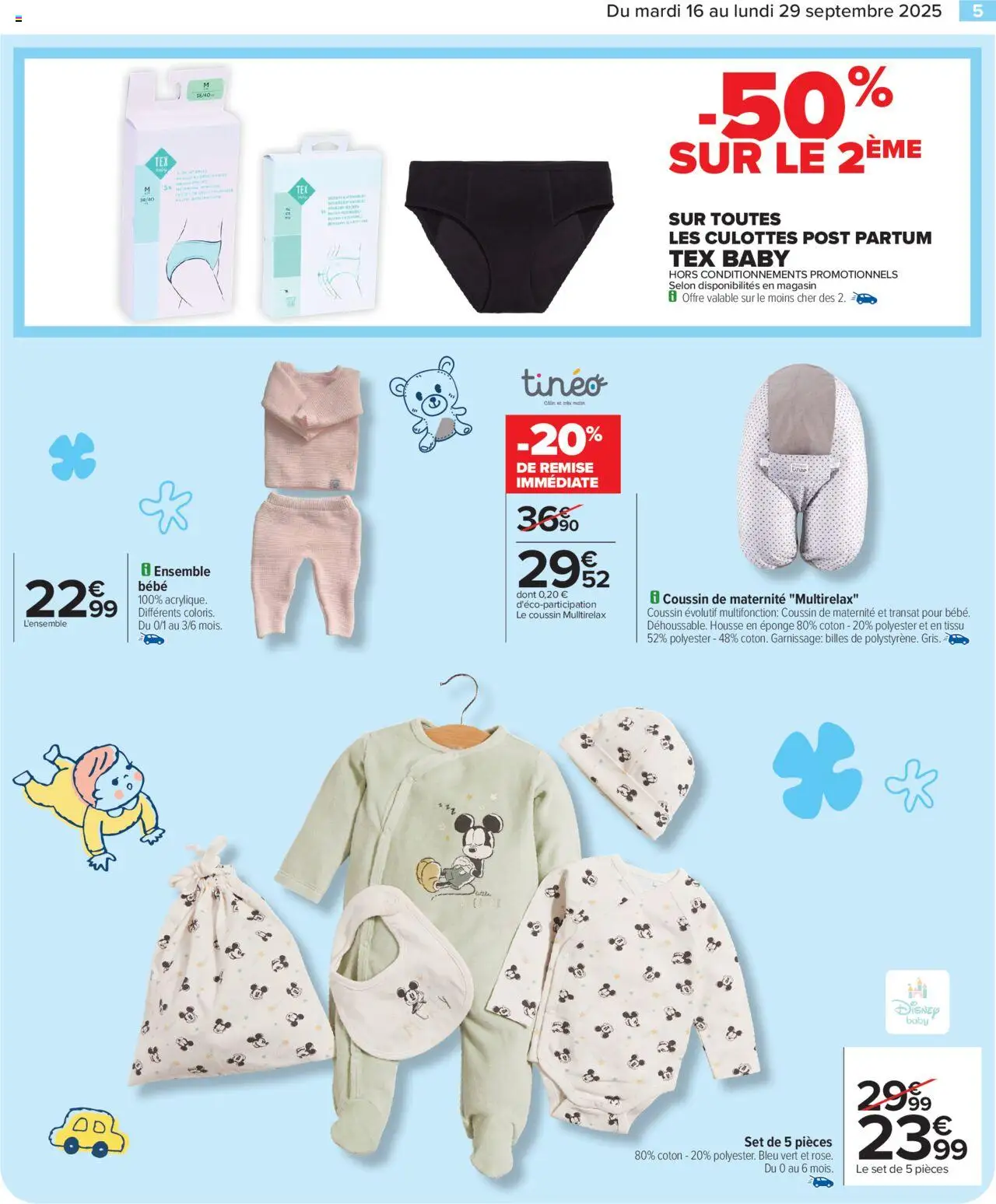 | Page: 7 | Produits: Transat, Coton, Eponge