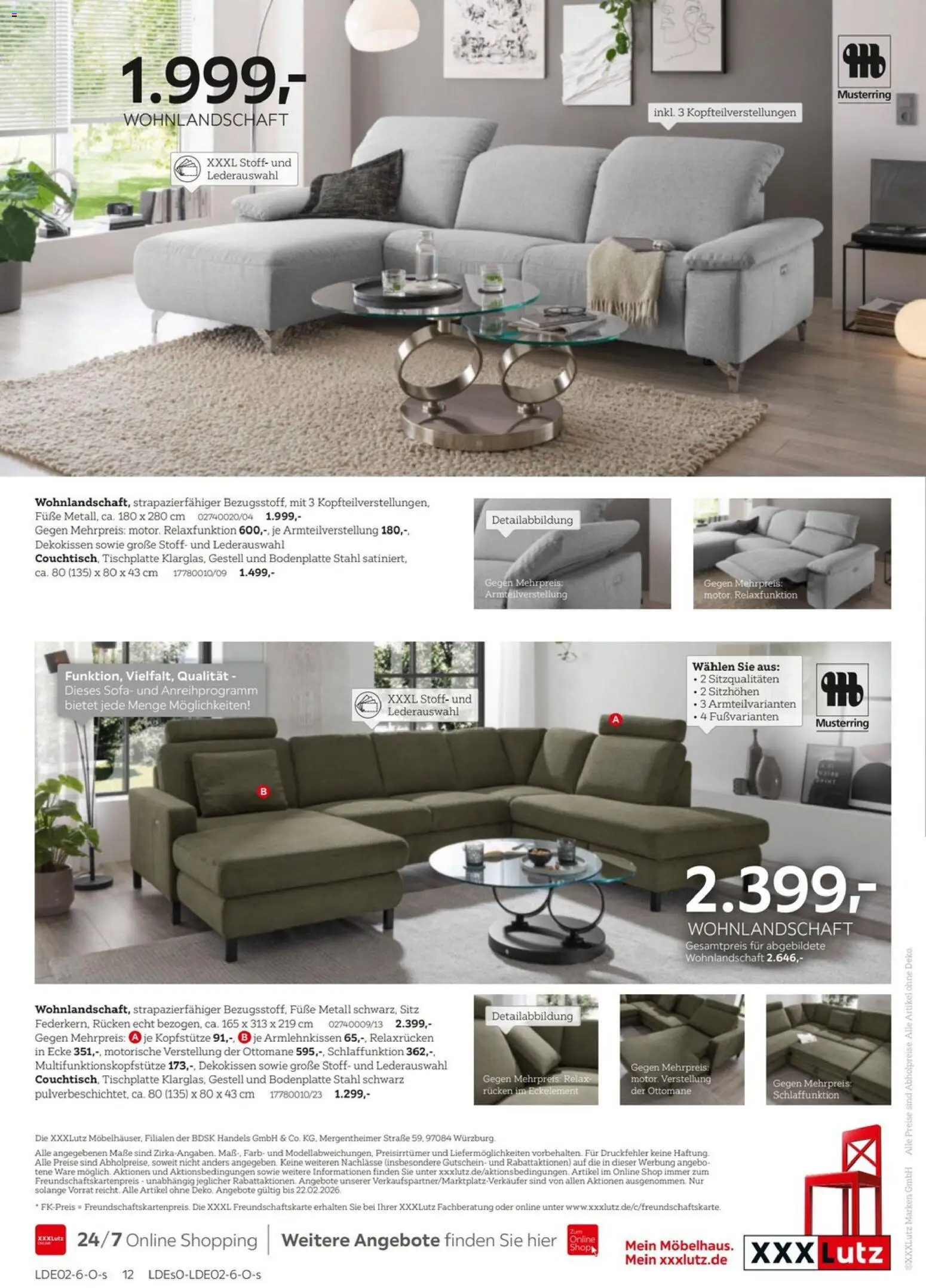 XXXL Lutz Musterring Spezial – gültig ab 08.02.2026 | Seite: 12