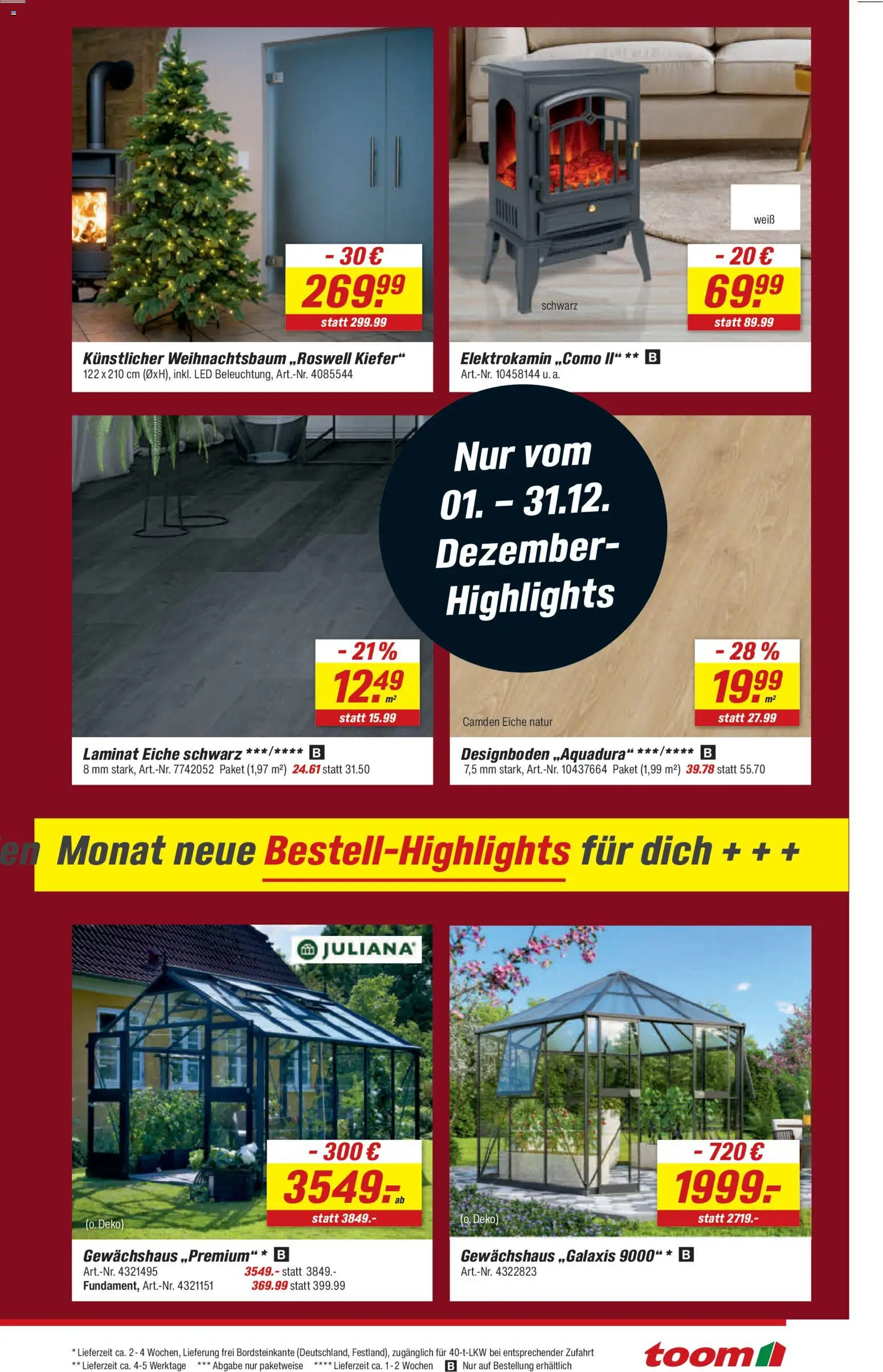 Toom Baumarkt Prospekt 	 – gültig ab 13.12.2025 | Seite: 15