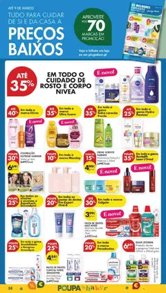 Pré-visualização Pingo Doce folheto válido de 03.03.2026 | Página: 42 | Produtos: Pasta de dentes, Vitamina c, Creme, Sorvete
