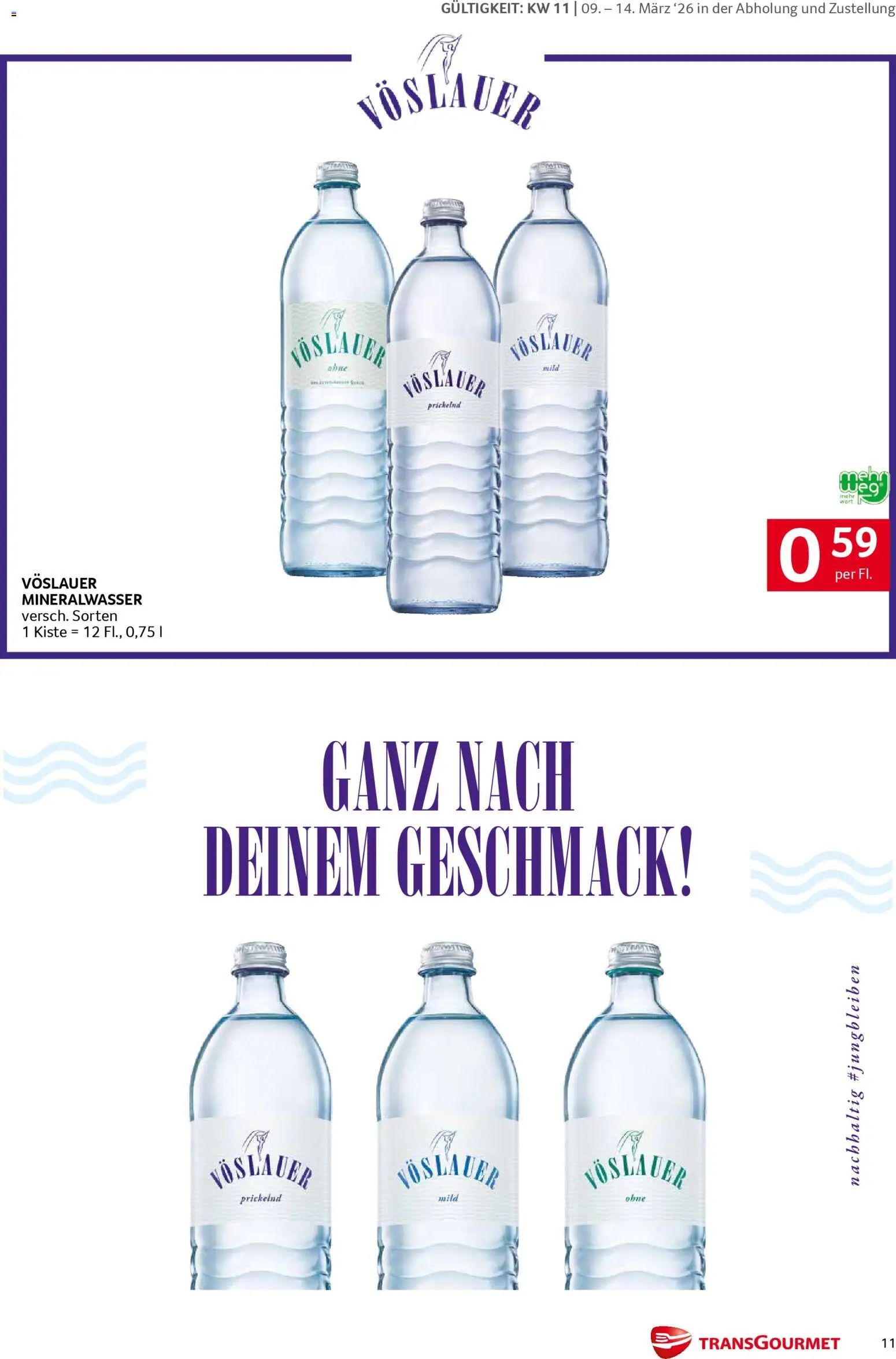 Transgourmet Markenfestwoche gültig ab 09.03.2026 | Seite: 11