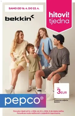 Pepco Katalog - Pregled kataloga iz trgovine Pepco, vrijedi od 16.04.2026