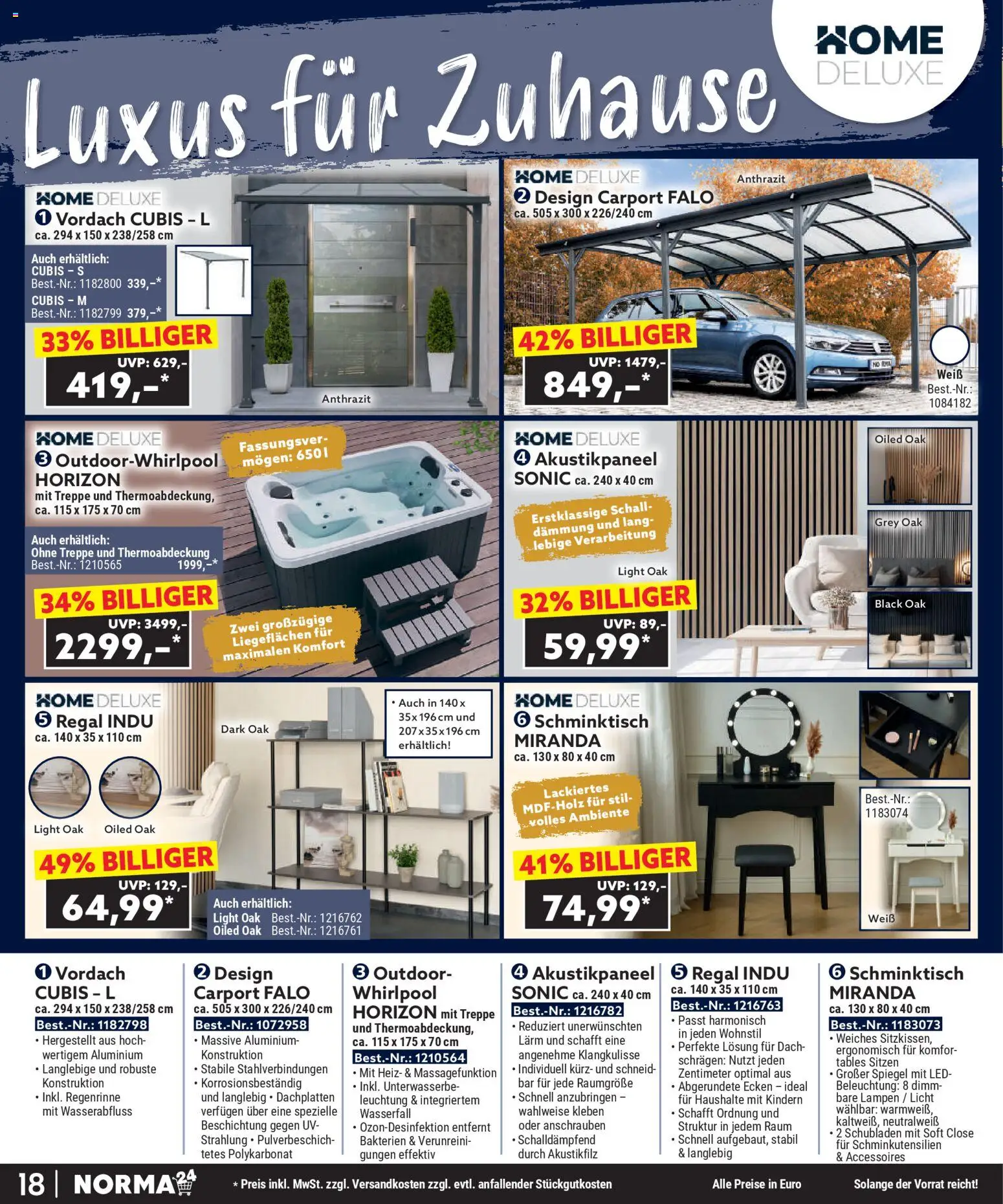 Norma Bestellmagazin Dezember 2025 – gültig ab 01.12.2025 | Seite: 18