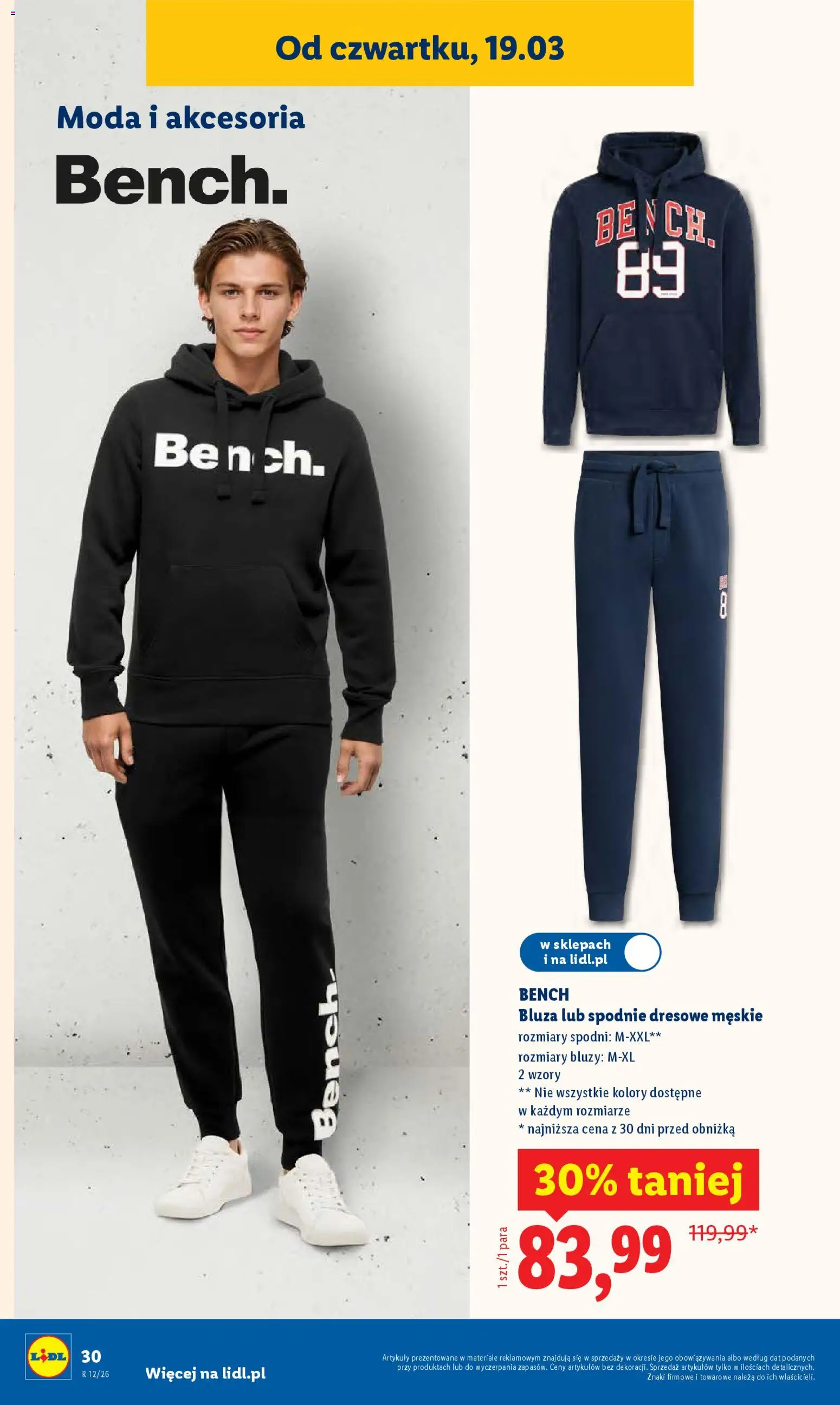 Lidl Katalog od 16.03.2026 | Strona: 38 | Produkty: Spodnie