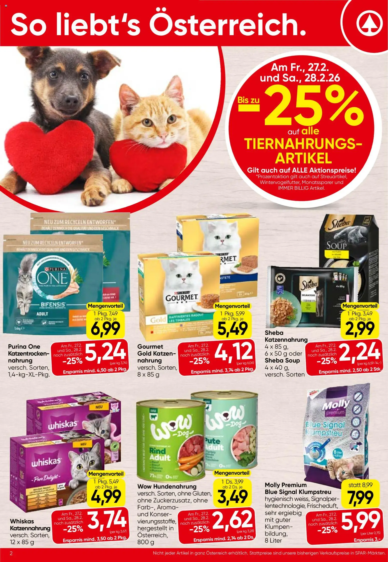 Spar Flugblatt - Oberösterreich gültig ab 26.02.2026 | Seite: 2