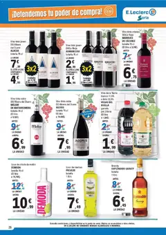 Vista previa E.Leclerc - Especial Conservas Vegetales válido desde el 18.02.2026 | Página: 26 | Productos: Φορτιστής, Licor, Vino, Μαύρο πιπέρι