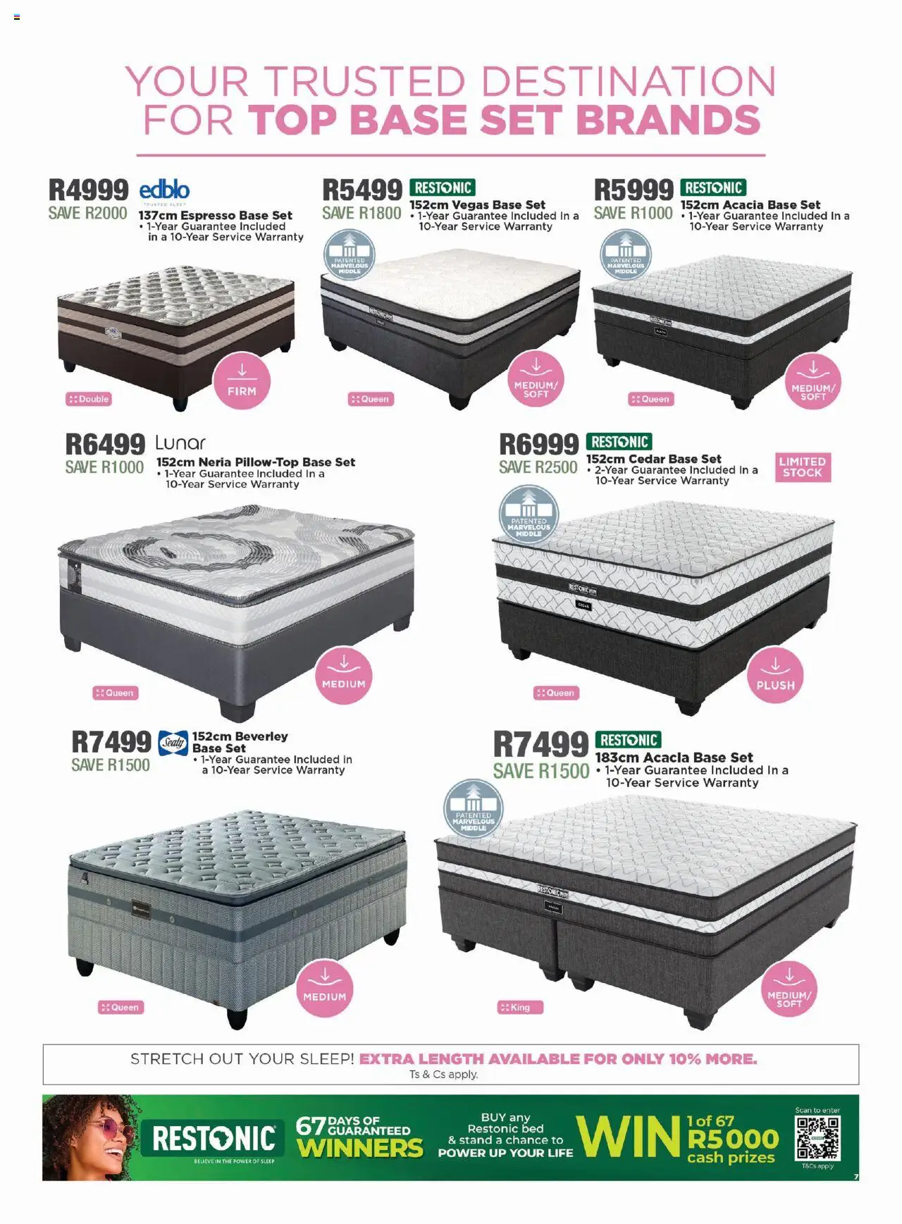 New House and Home catalogue – valid from 08.09.2025 | Page: 7 | Products: Bed, Stock