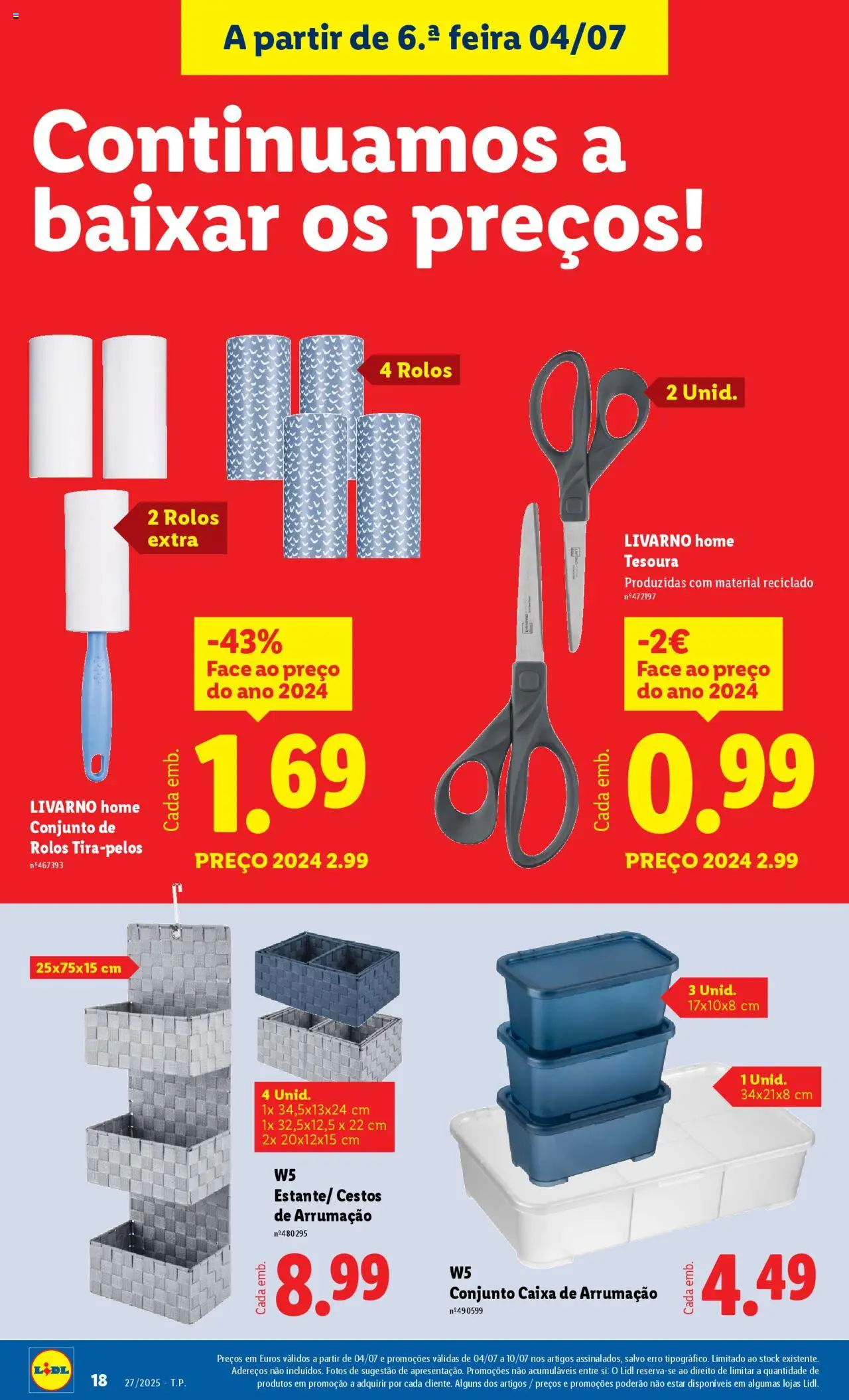 Lidl Novidades │ válido de 30.06.2025 | Página: 18 | Produtos: Caixa