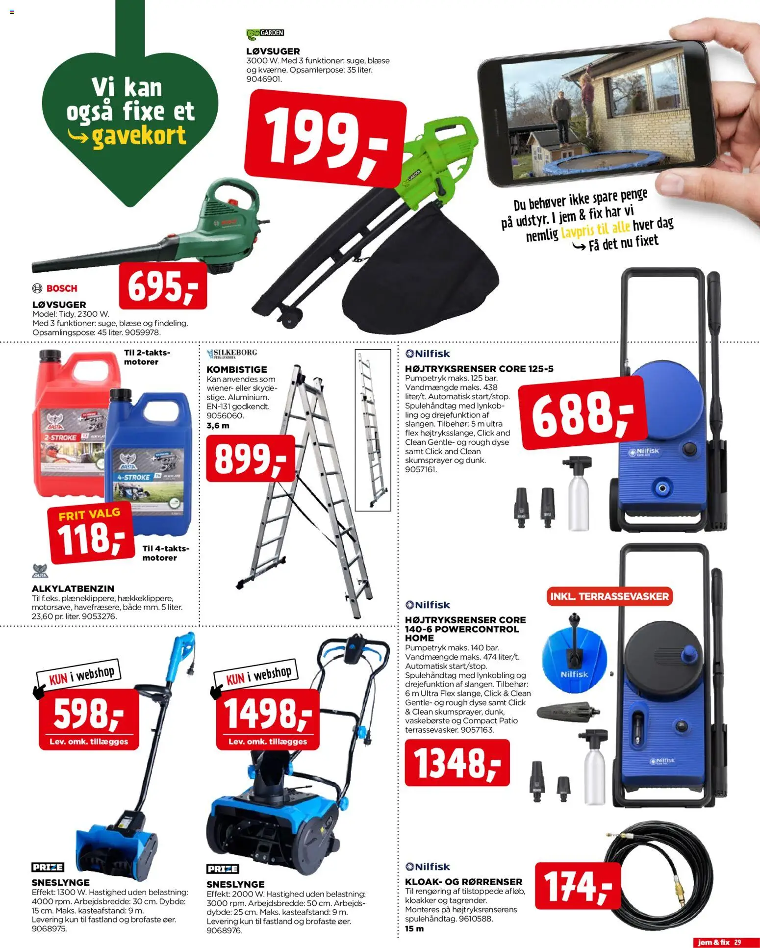 Jem & fix tilbudsavis – gyldig fra 16.11.2025 | Side: 29 | Produkter: Te, Søm