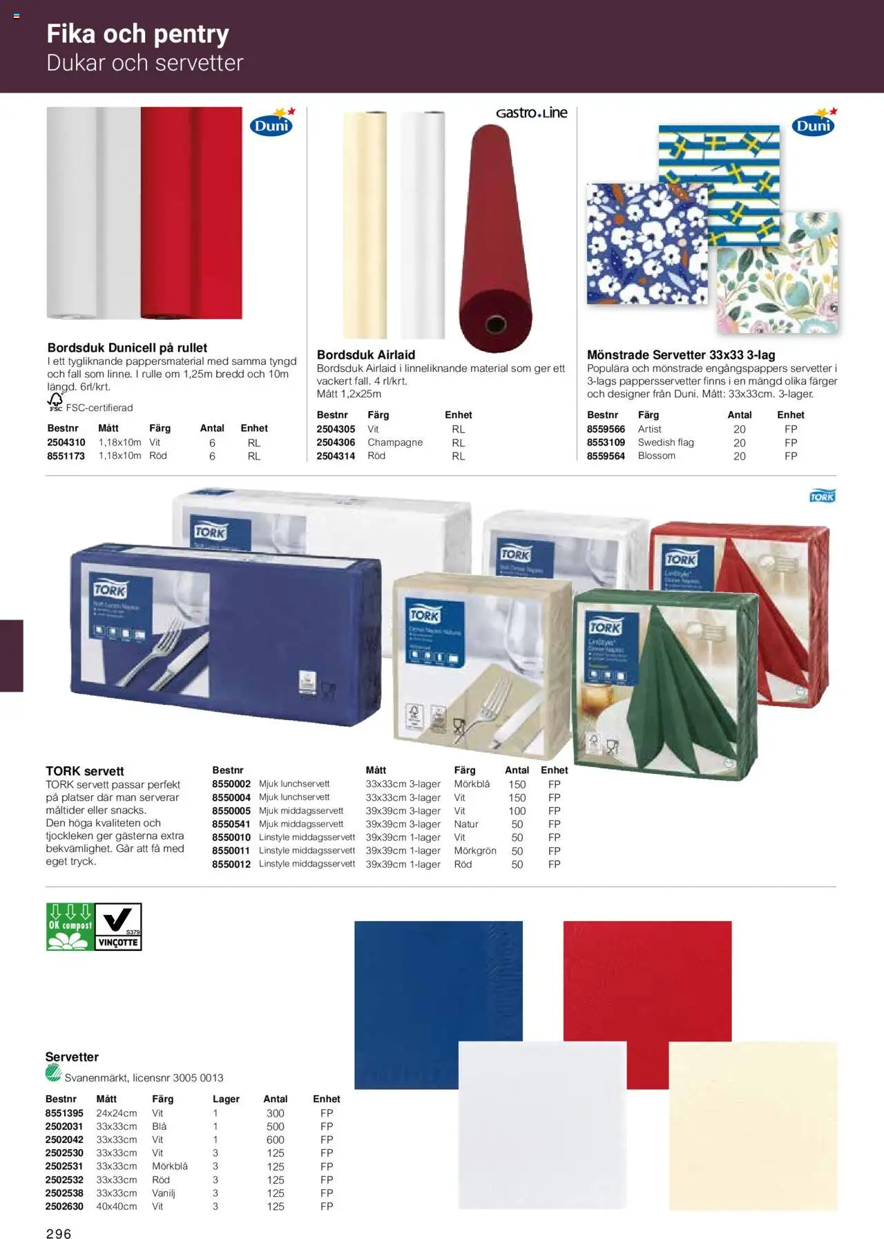 Office Depot reklamblad aktuell från 15.02.2024 | Sida: 298 | Produkter: Champagne, Servetter