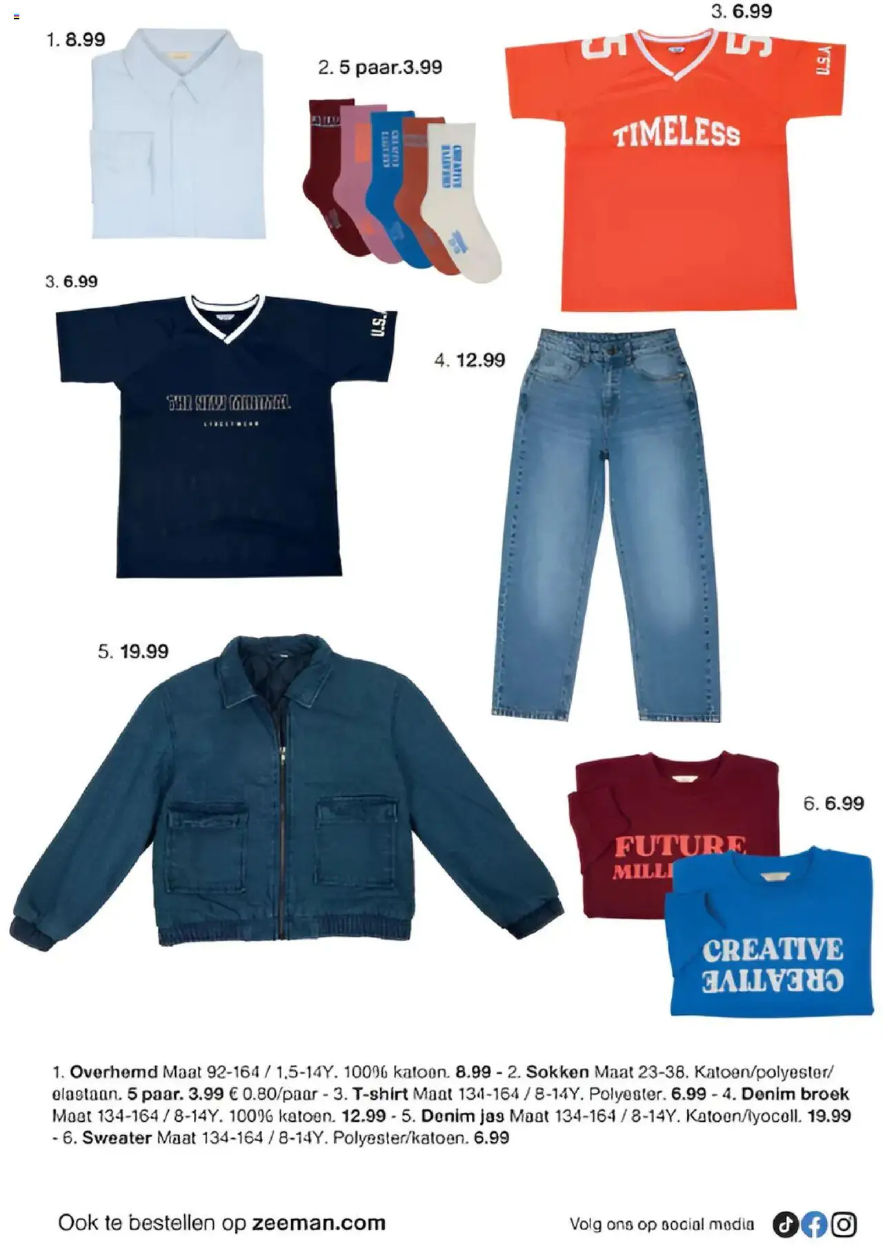  | Pagina: 12 | Producten: Sweater, Jas, Broek, Sokken