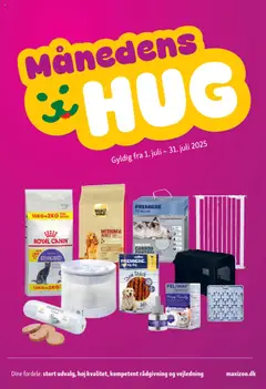 Eksempel på tilbudsavis Maxi Zoo - Månedsavis Juli fra butik Maxi Zoo gyldig fra 01.07.2025