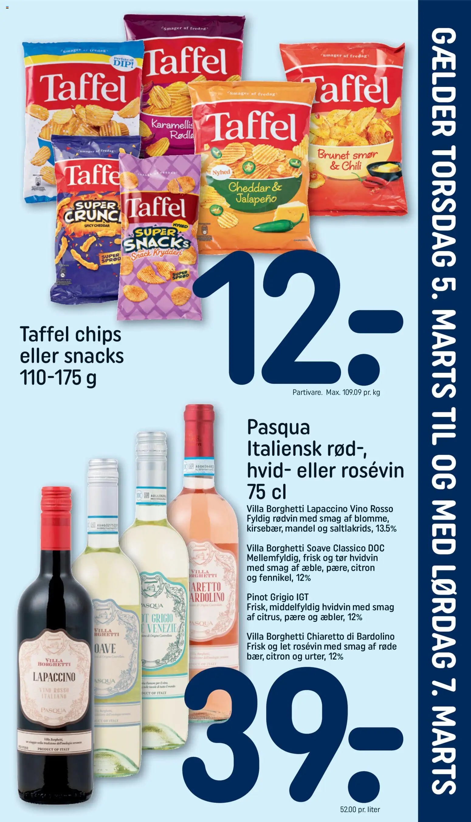 Rema 1000 tilbudsavis – gyldig fra 05.03.2026 | Side: 3 | Produkter: Smør, Cheddar, Chips