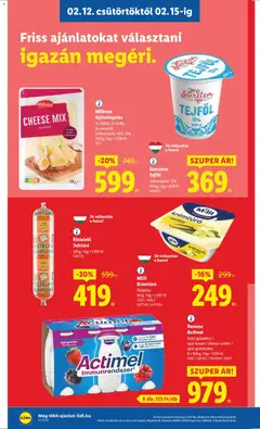 Milli Krémtúró, Krémtúró. Többféle. - amely érvényes a következő dátumtól: 12.02.2026 | Oldal: 8