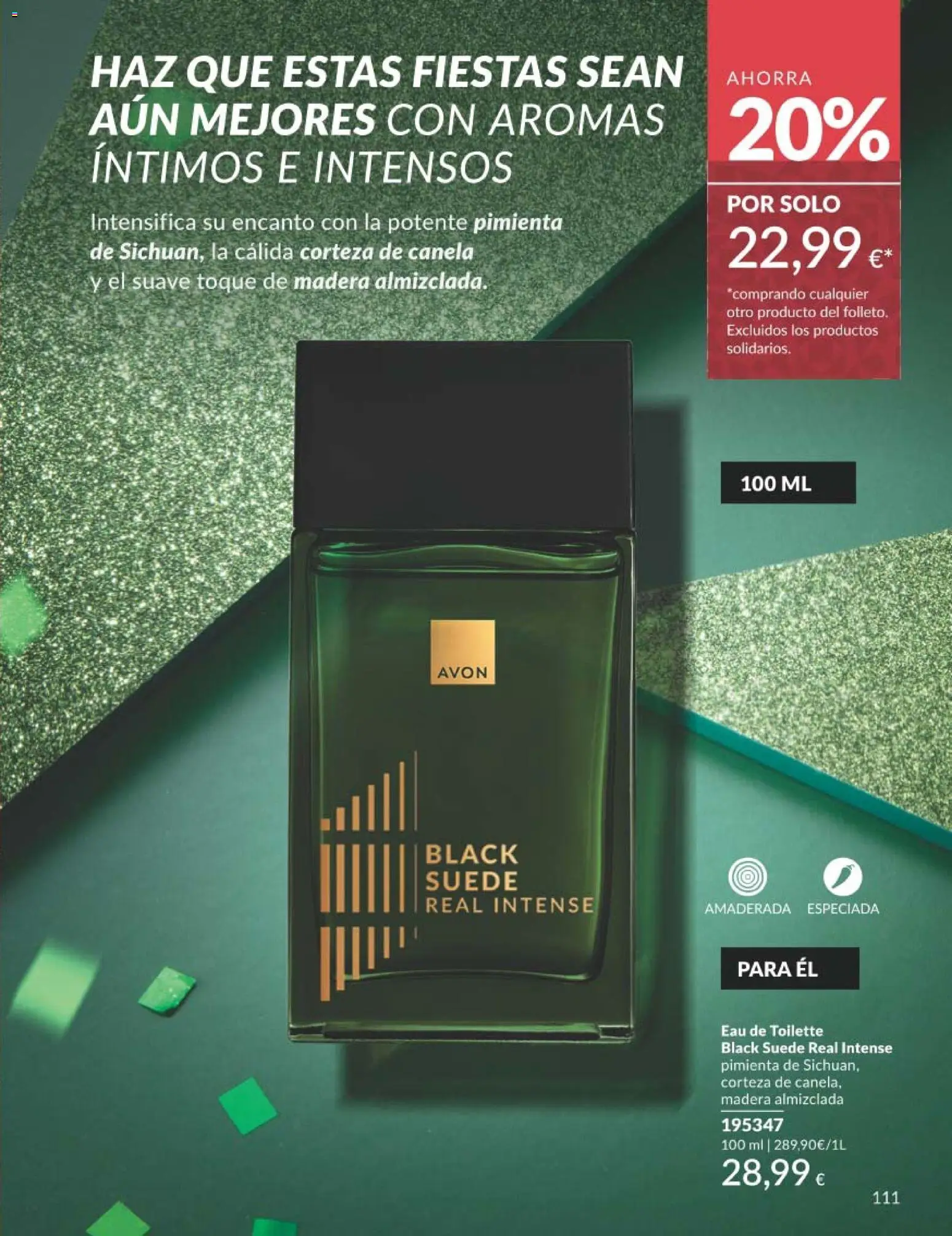Catálogo AVON campaña 11 Black Friday │ válido desde el 01.11.2025 | Página: 111 | Productos: Eau de toilette