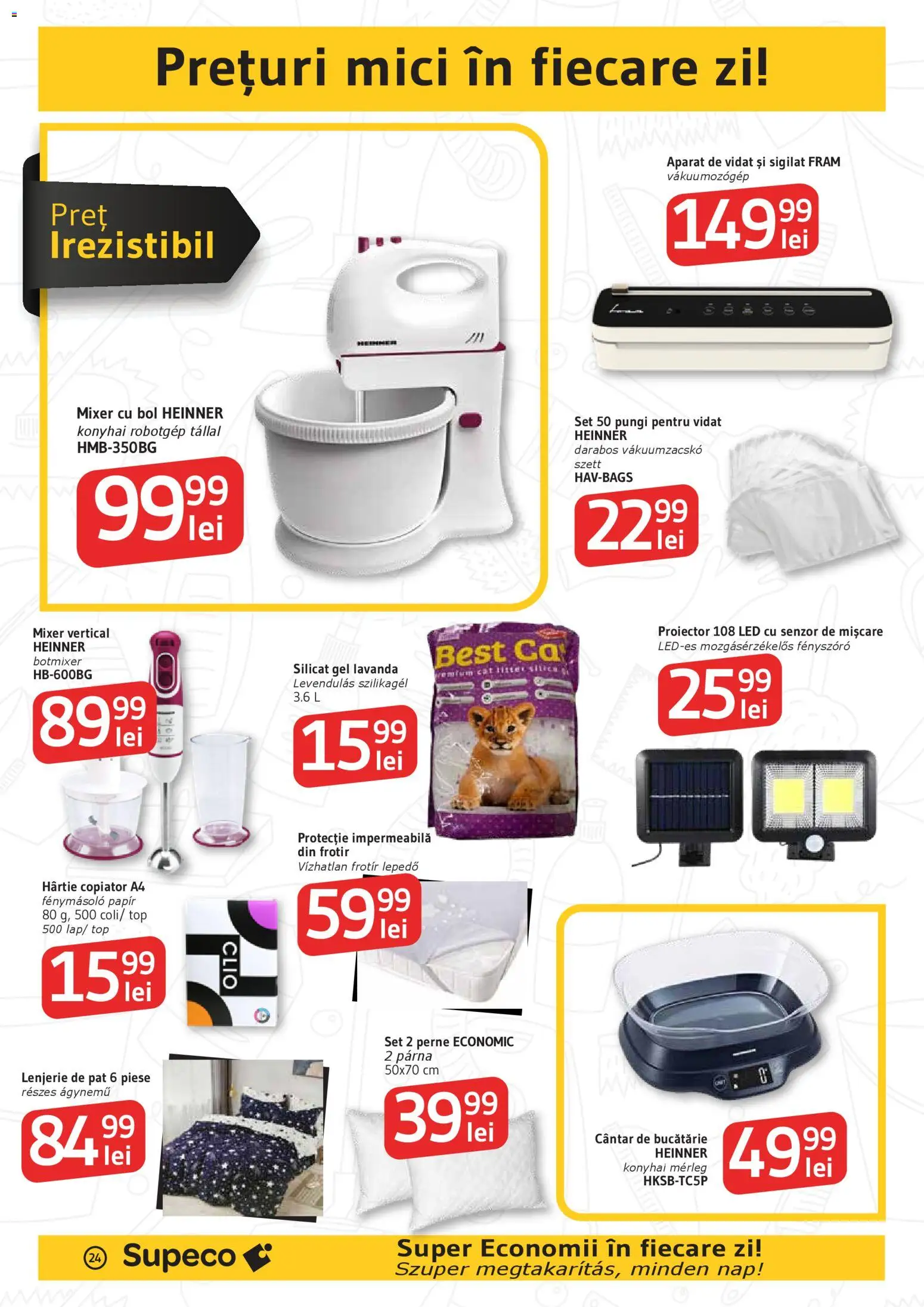 Noul catalog Supeco – valabil de la 16.04.2026 | Pagină: 24 | Produse: T cetveli, Top, Bol, Babak