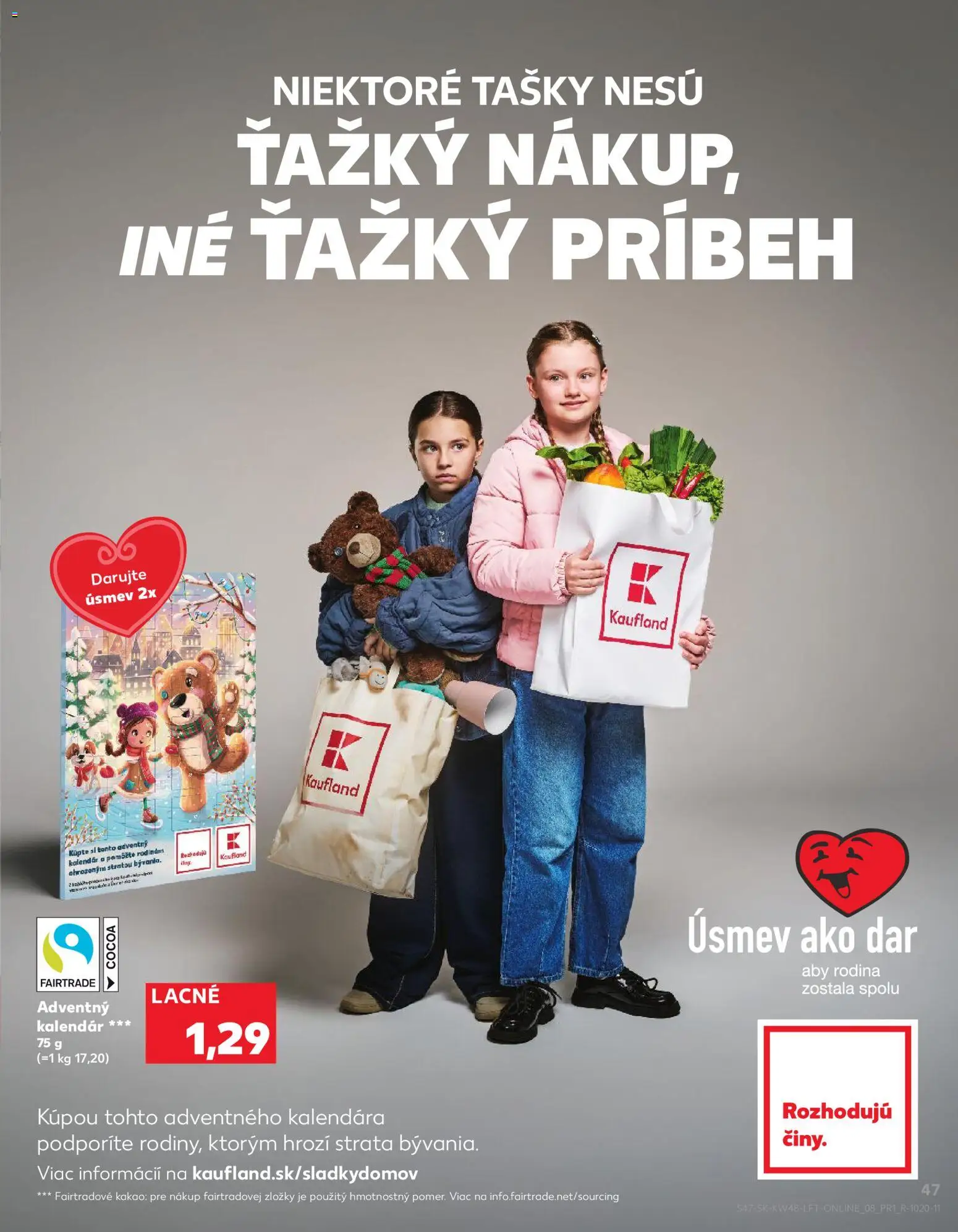 Kaufland SK akciós ujság - amely érvényes a következő dátumtól: 27.11.2025 | Oldal: 47