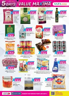 Preview of KM Trading - Value Maxima Safa hyper AI Khrair AI Ain Edition valid from 18.12.2025 | Page: 40 | Products: Jablká, Čokoláda, Hovězí maso, Πούδρα