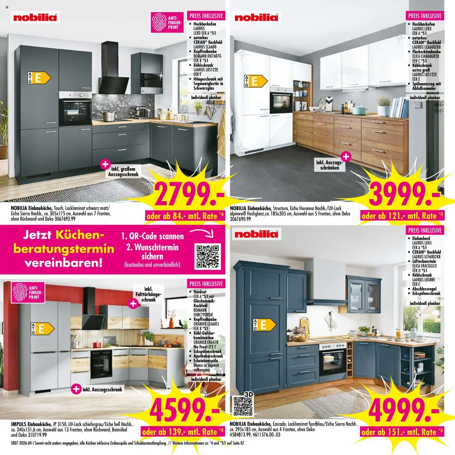 SB Möbel Boss Prospekt 	 – gültig ab 07.02.2026 | Seite: 4