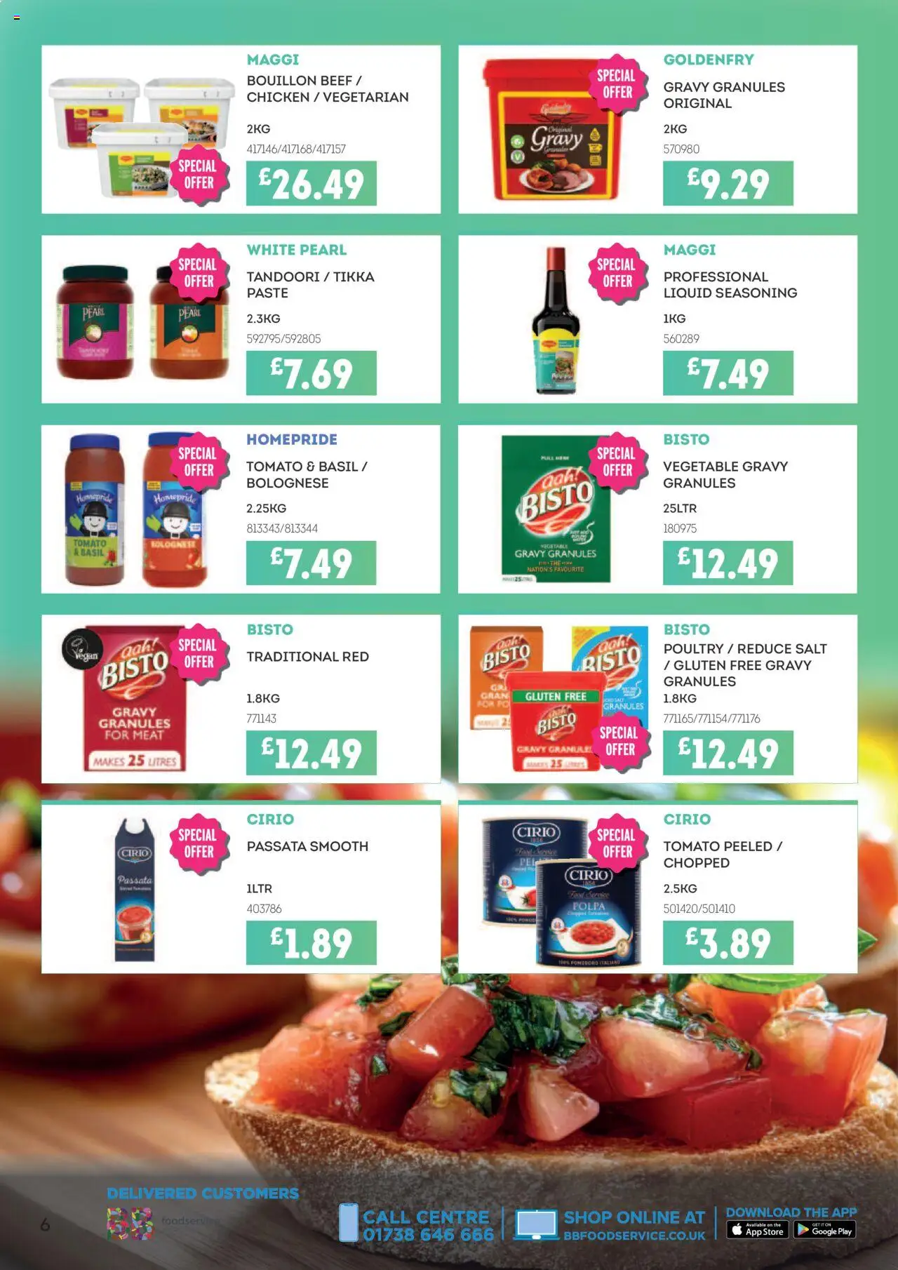  | Page: 6 | Products: Chicken, Basil, Beef