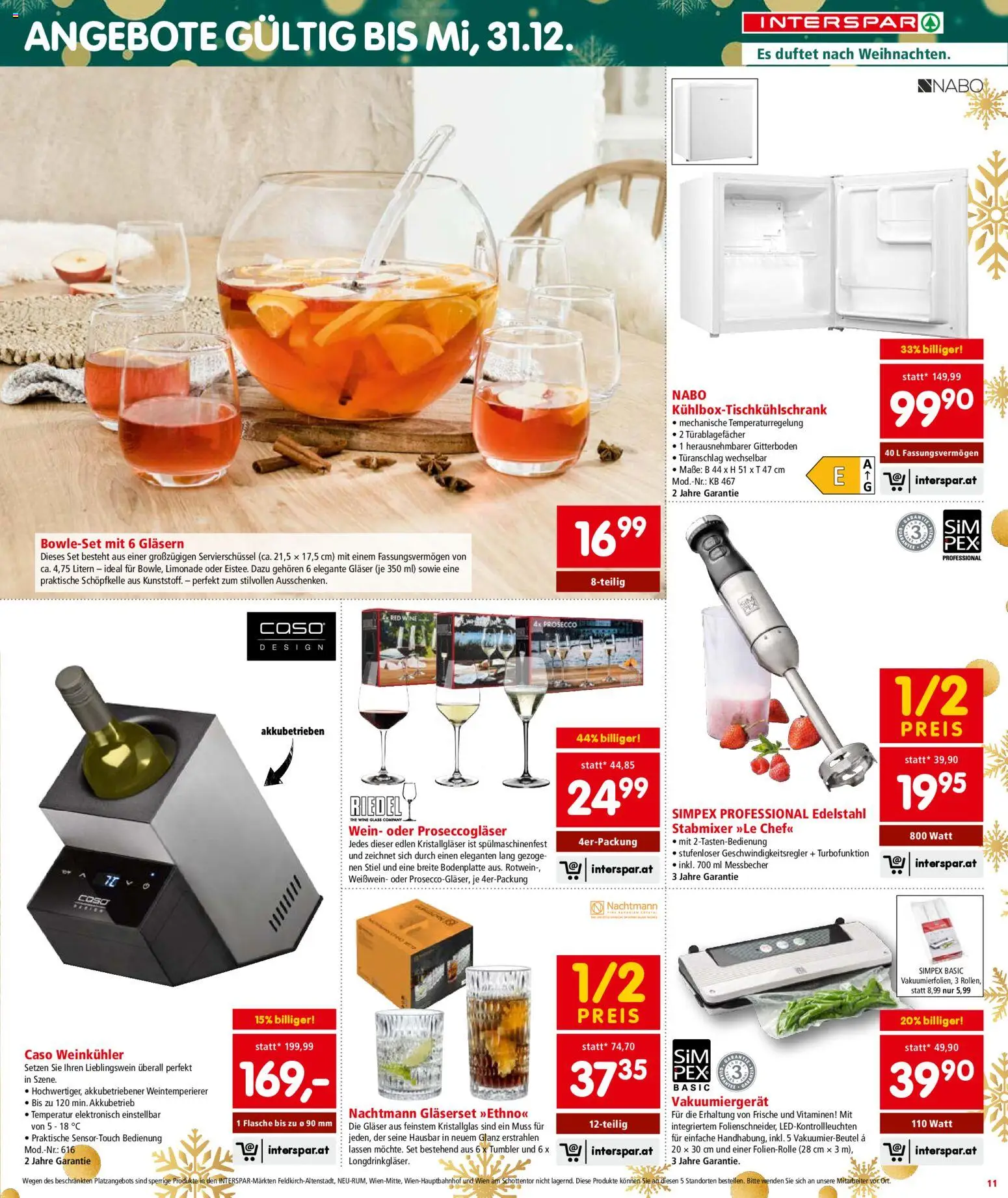 Interspar Flugblatt - Salzburg gültig ab 11.12.2025 | Seite: 12 | Produkte: Häränliha, Wein