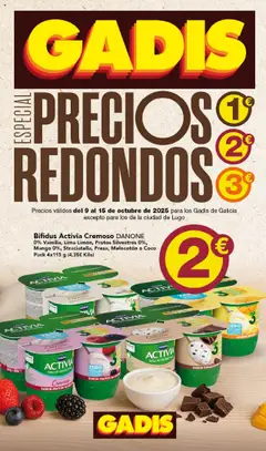 Vista previa Gadis folleto válido desde el 09.10.2025