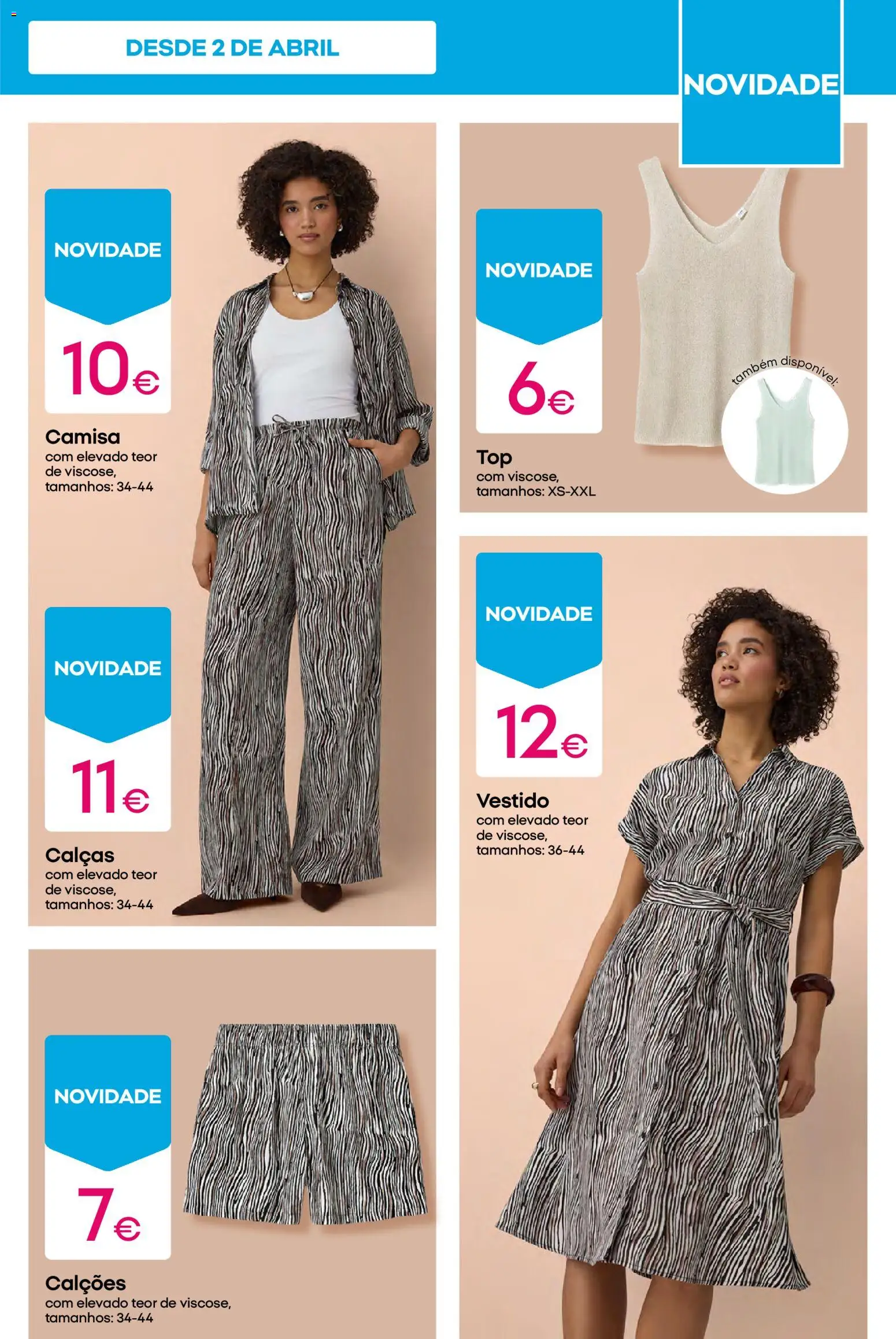 Pepco folheto │ válido de 02.04.2026 | Página: 9 | Produtos: Vestido, Calças, Calções, Camisa
