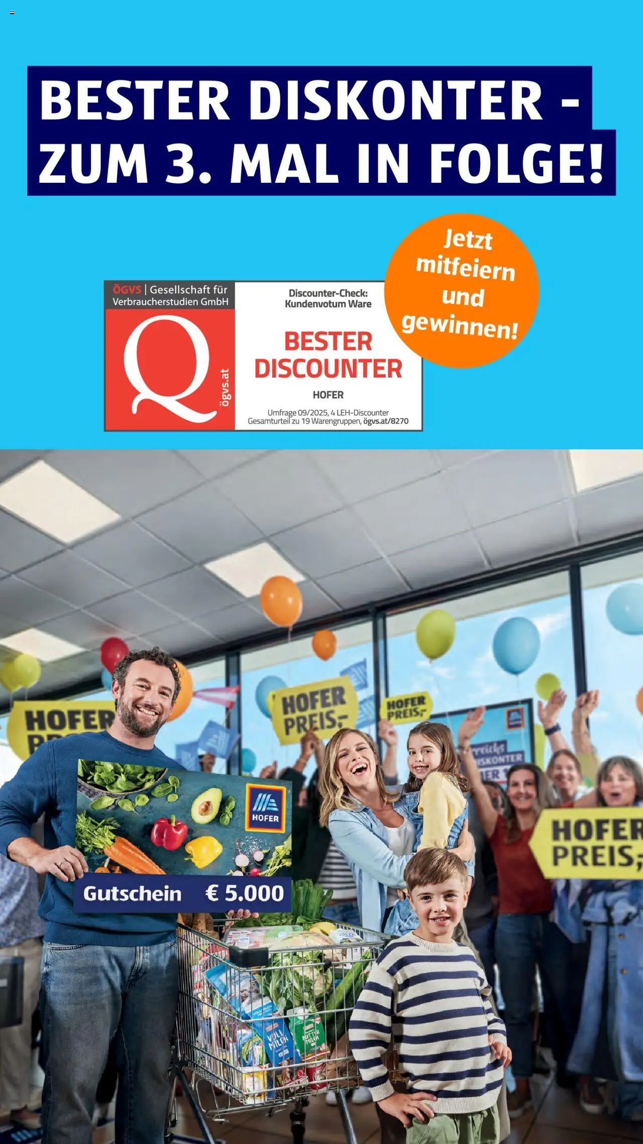 Hofer Flugblatt gültig ab 10.10.2025 | Seite: 22 | Produkte: Milch