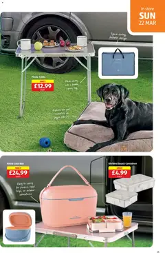 Preview of Aldi - Weekly offers UK Specialbuys valid from 19.03.2026 | Page: 25 | Products: Box, Container, Bag, Snack