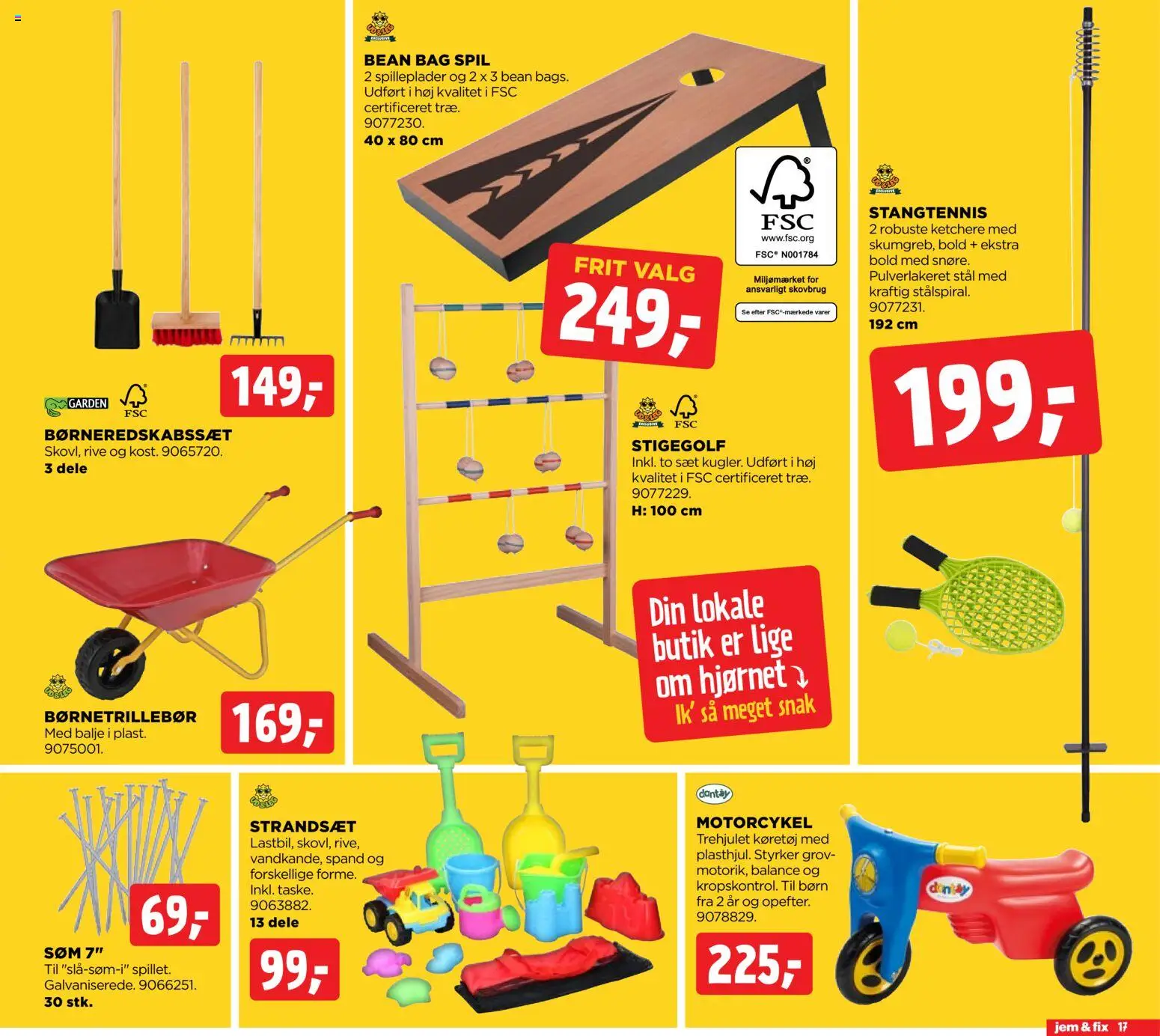 Jem & fix tilbudsavis – gyldig fra 26.04.2026 | Side: 17 | Produkter: Søm, Spil