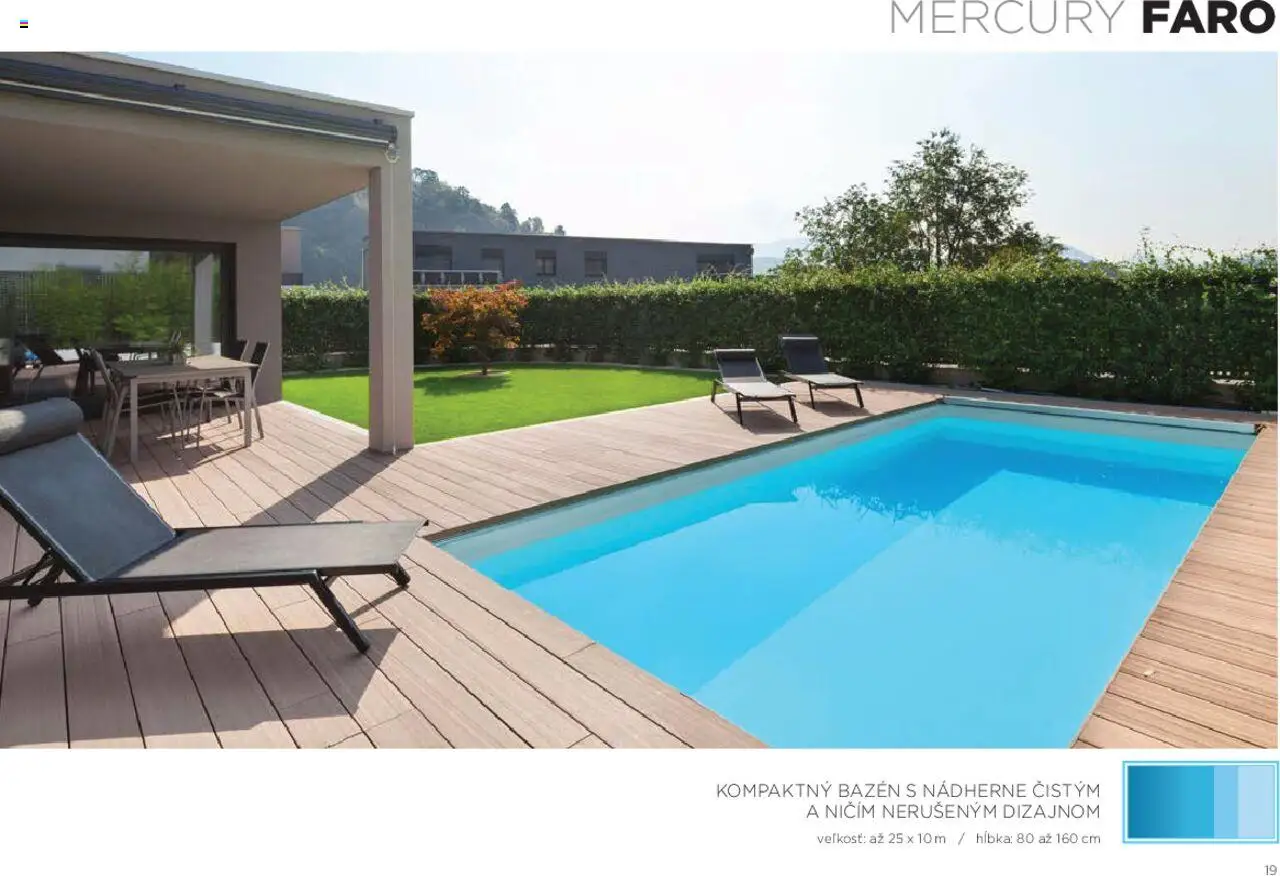 Nové Mountfield akcie – leták je platný od 15.08.2025 | Strana: 19 | Produkty: Bazén