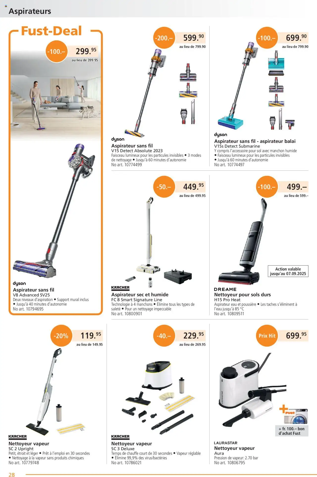 Fust Aktionen FR ab 25.08.2025 | Seite: 28 | Produkte: Dyson
