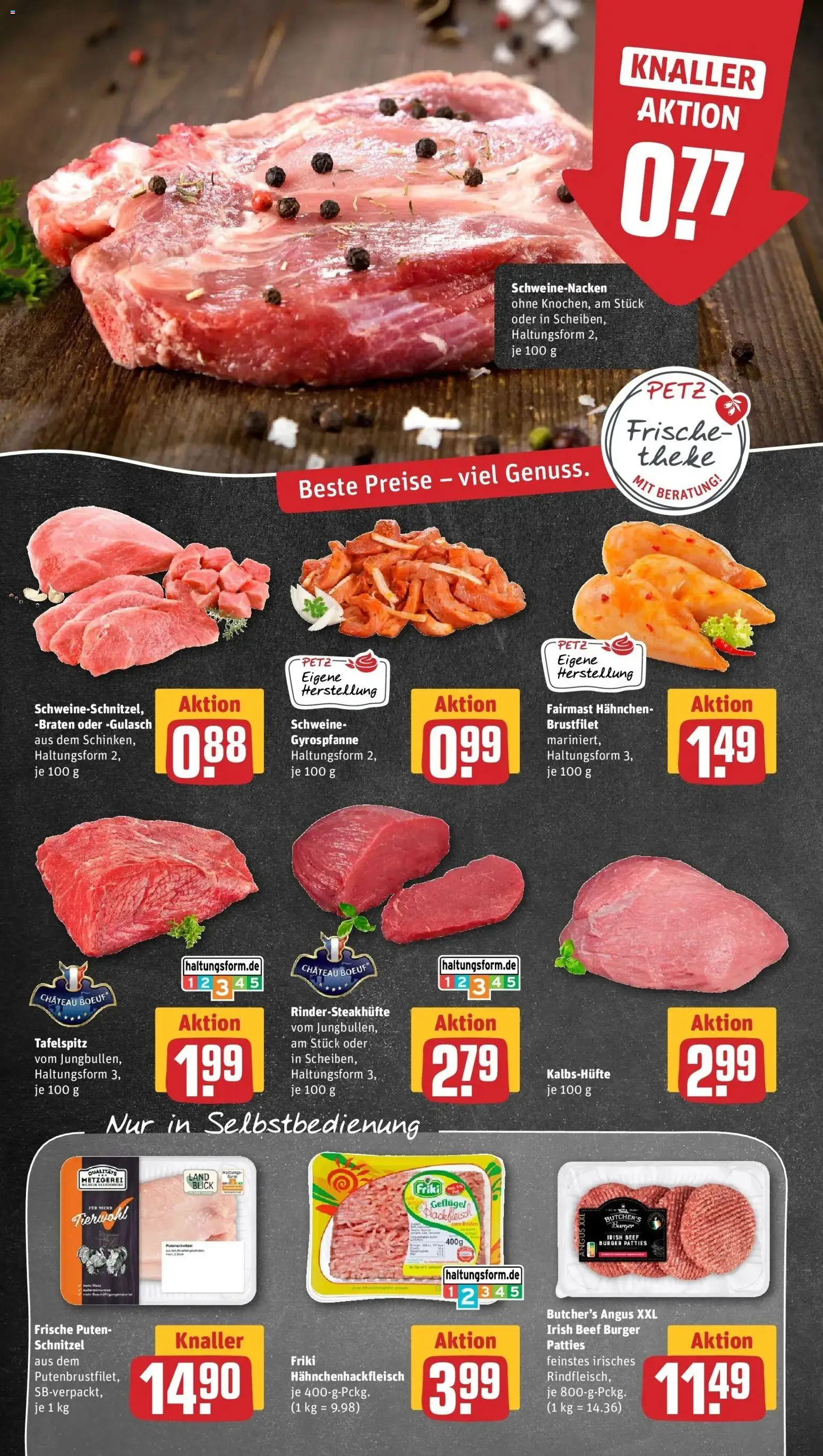 Rewe Prospekt Wiehl	 – gültig ab 15.03.2026 | Seite: 10 | Produkte: Tafelspitz, Gulasch, Putenschnitzel, Hackfleisch